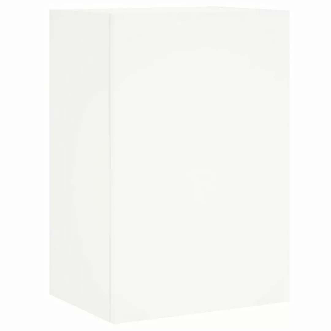 vidaXL TV-Schrank TV-Wandschrank Weiß 40,5x30x60 cm Spanplatte günstig online kaufen