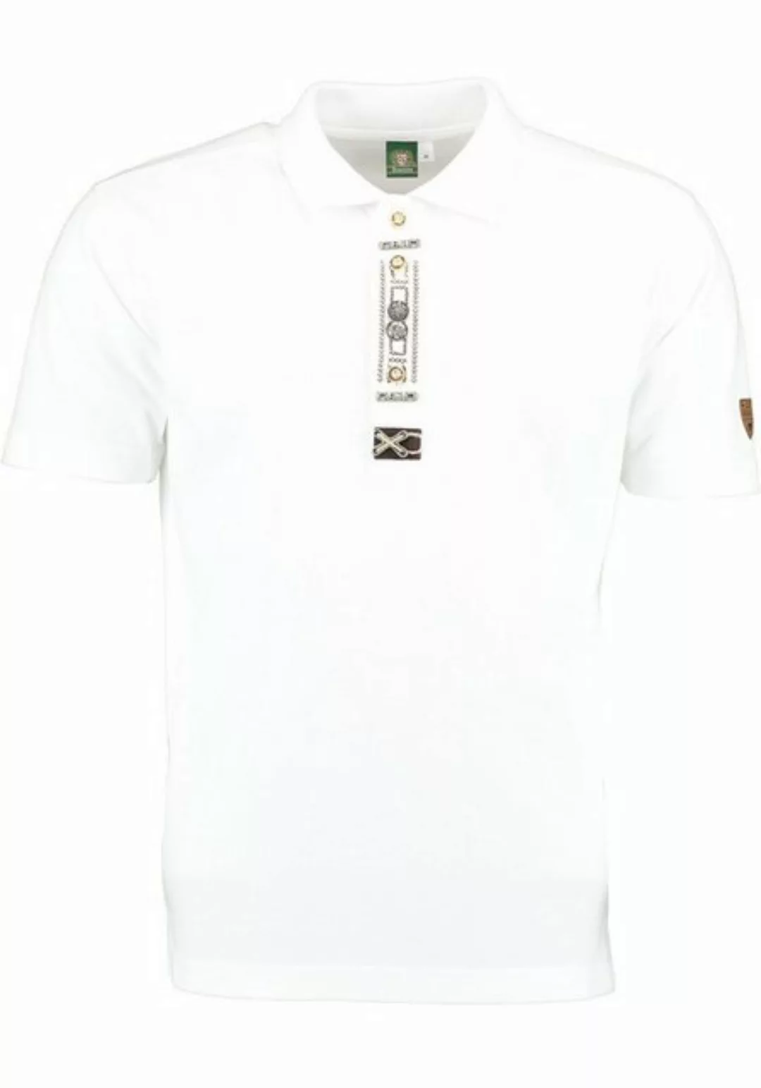 OS-Trachten Poloshirt Owoles Herren Trachtenshirt mit Polokragen günstig online kaufen
