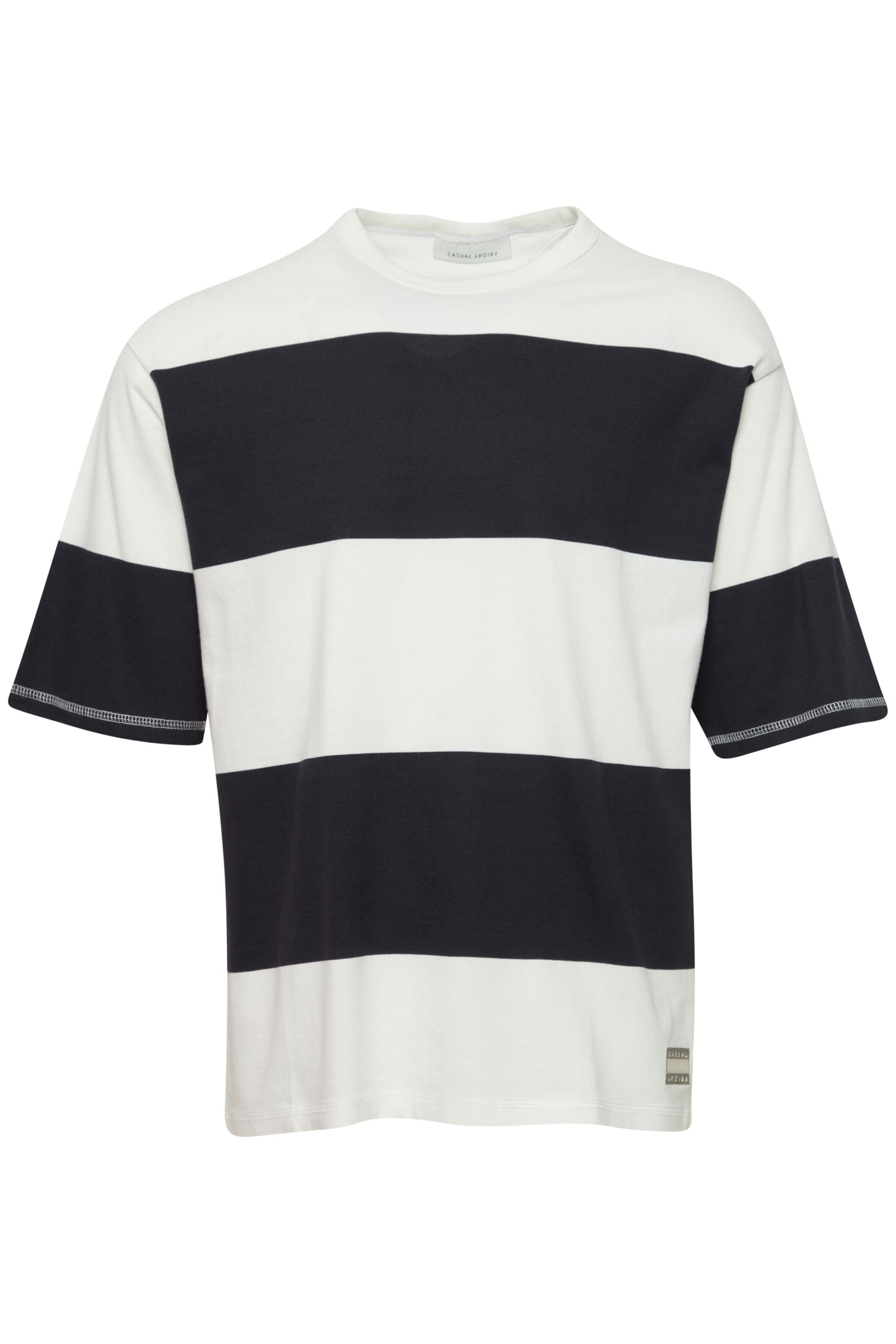 Casual Friday T-Shirt CFTue wide striped tee - 20504714 günstig online kaufen