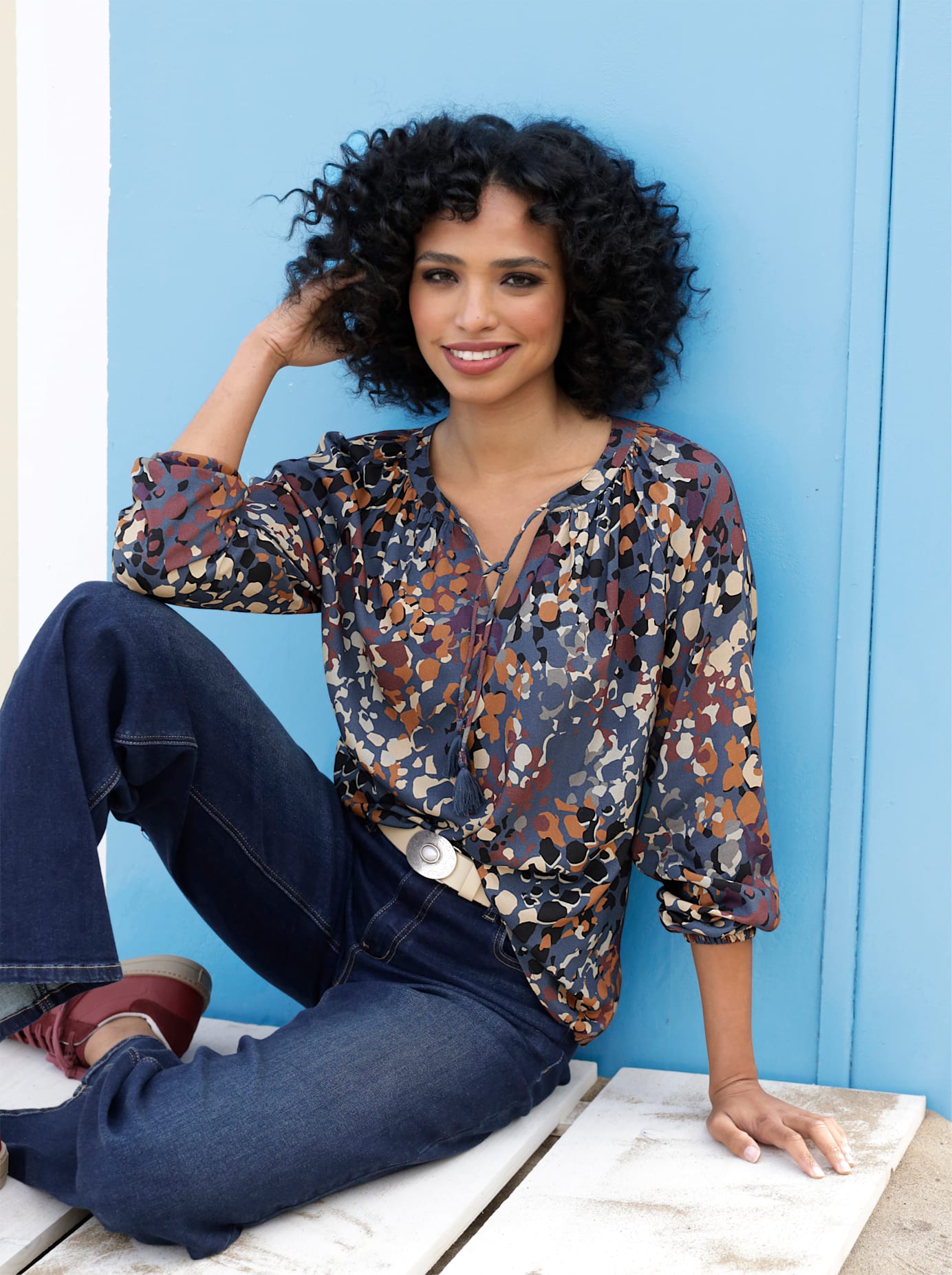 heine Druckbluse günstig online kaufen