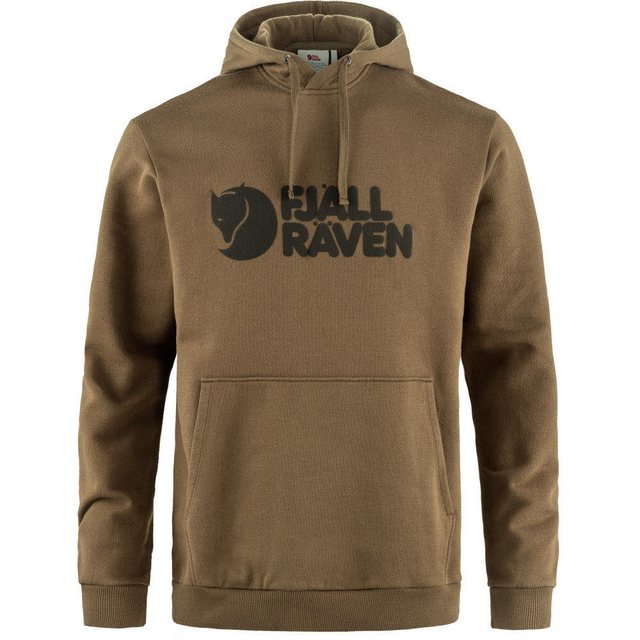 Fjaellraeven Logo Hoodie Wood Brown günstig online kaufen