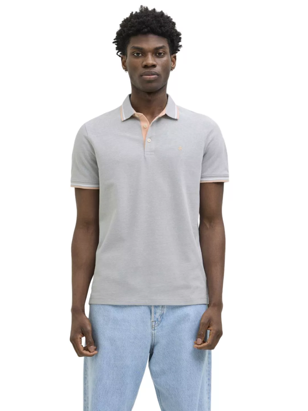 Jack & Jones Herren Poloshirt JJEPAULOS Slim Fit günstig online kaufen