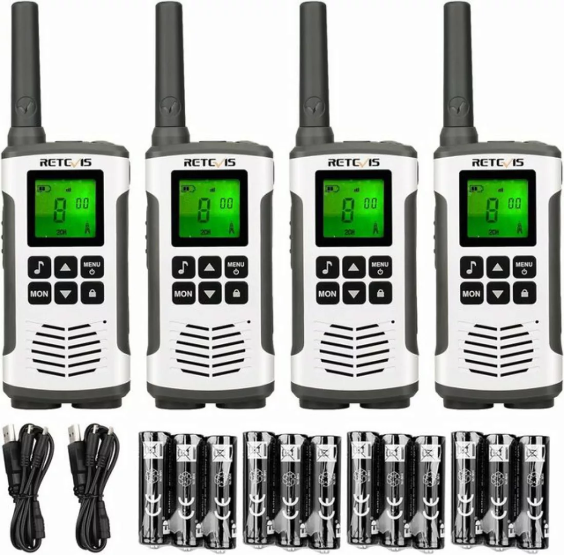 Retevis Walkie Talkie RT45, Lizenzfrei 16 Kanäle,VOX,Wiederaufladbare, Tasc günstig online kaufen