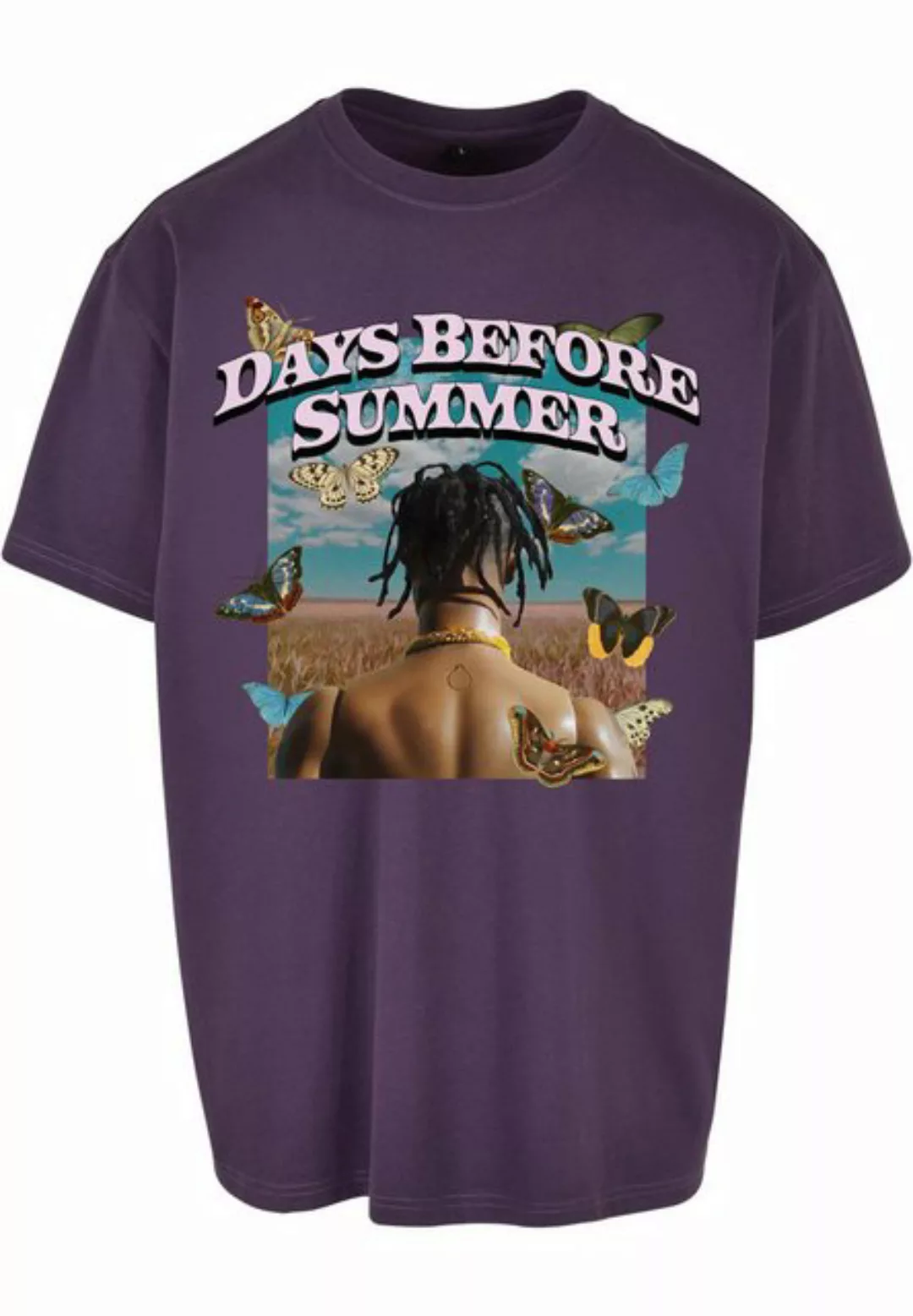 Upscale by Mister Tee T-Shirt MT1840 - Days Before Summer Oversize Tee purp günstig online kaufen