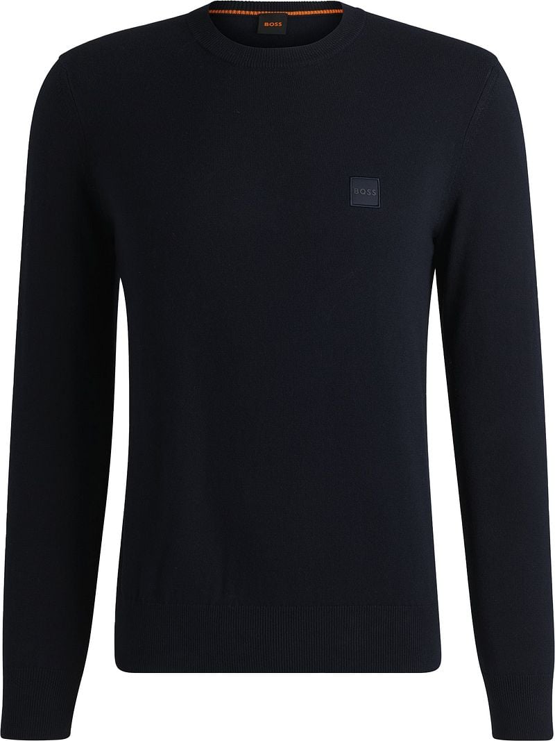 BOSS Pullover Kanovano Navy - Größe XXL günstig online kaufen