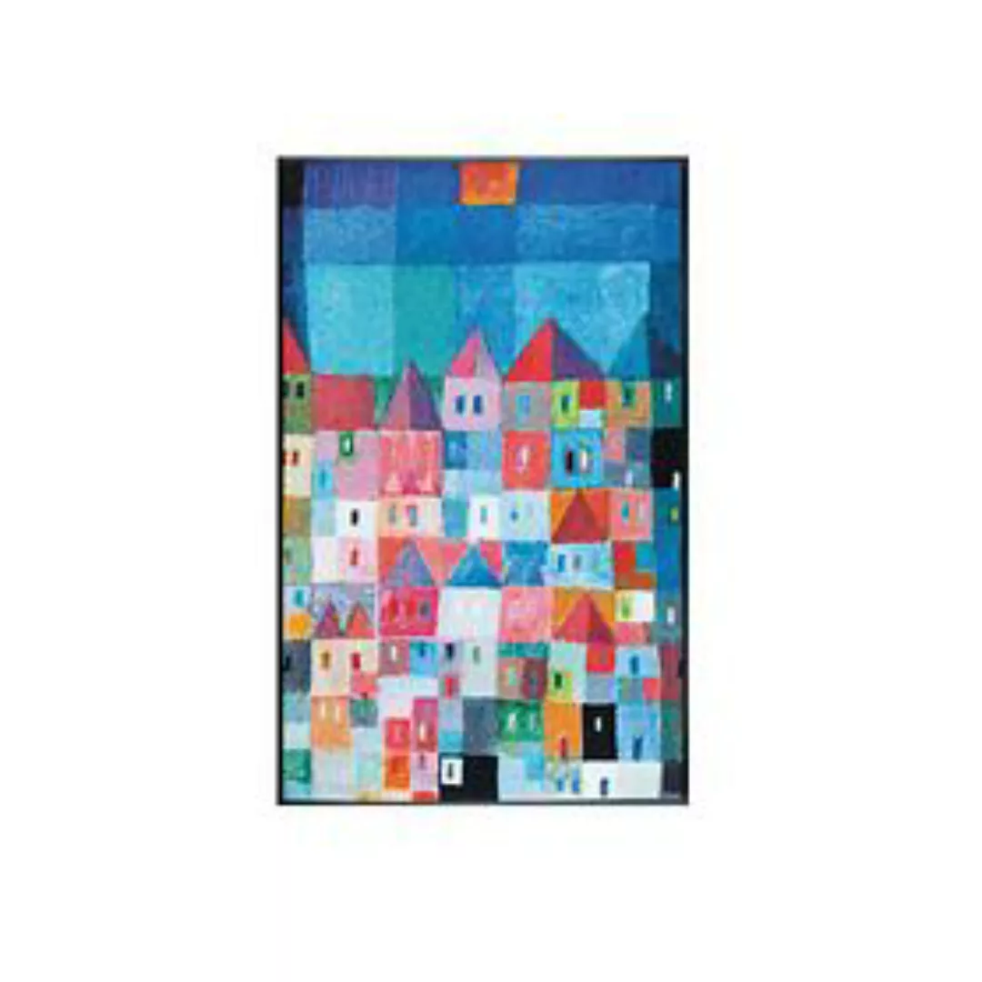 Fußmatte 'Colourful Houses' 75 x 120 cm günstig online kaufen