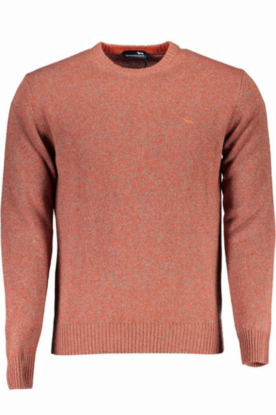 Harmont & Blaine Strickpullover Eleganter Herrenpullover in Rot mit Kontras günstig online kaufen