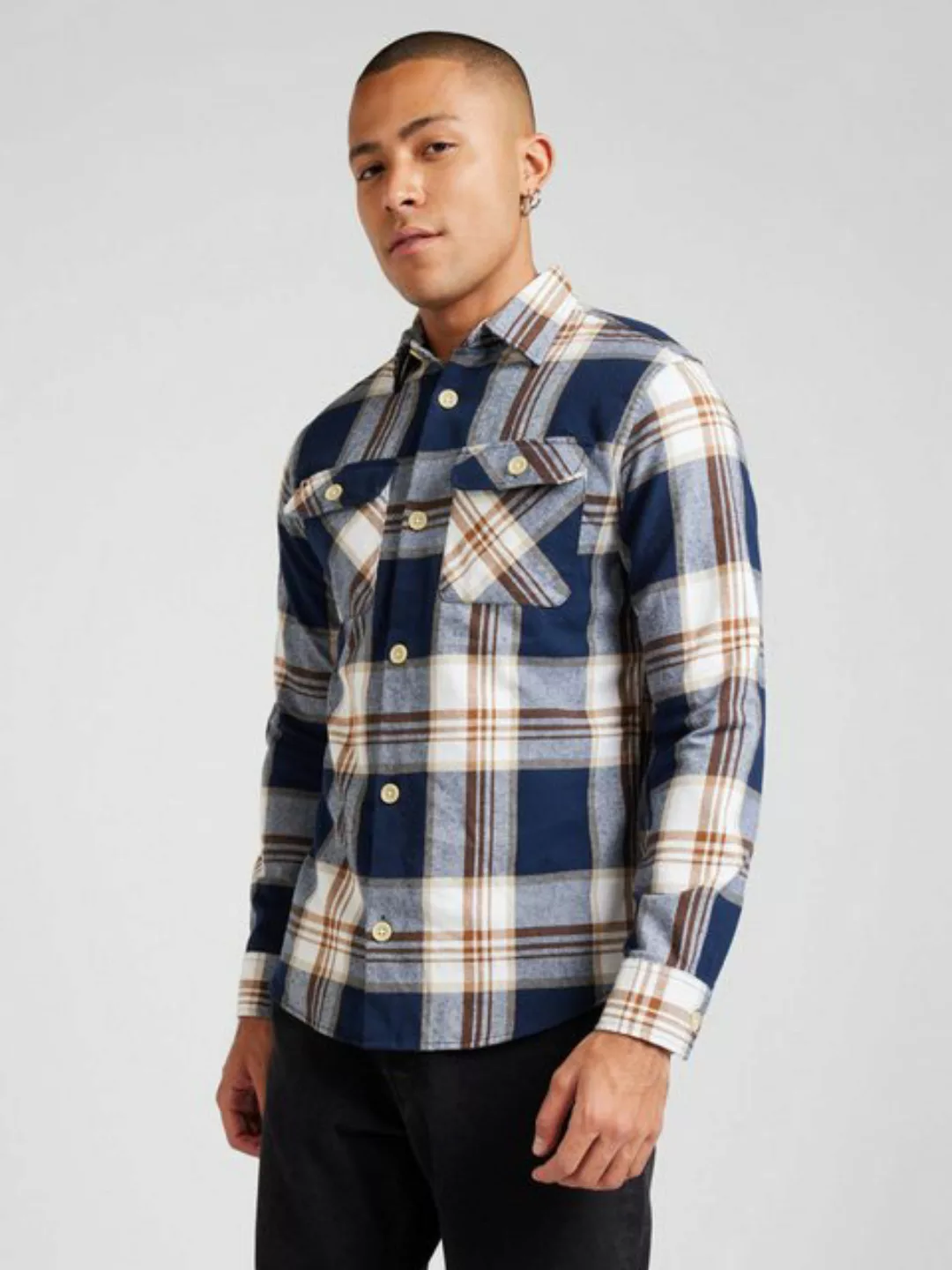 Jack & Jones Langarmhemd JJEDARREN OVERSHIRT LS NOOS günstig online kaufen