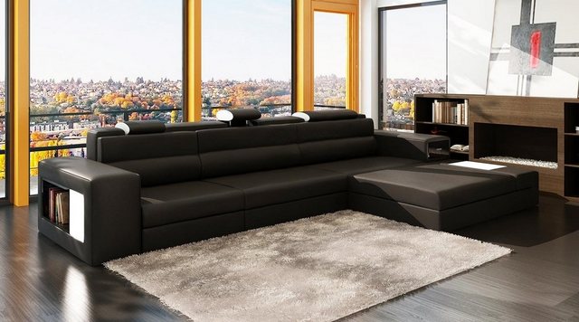 JVmoebel Ecksofa Designer graue L-Form Couch luxus Sofa modernes Design Neu günstig online kaufen