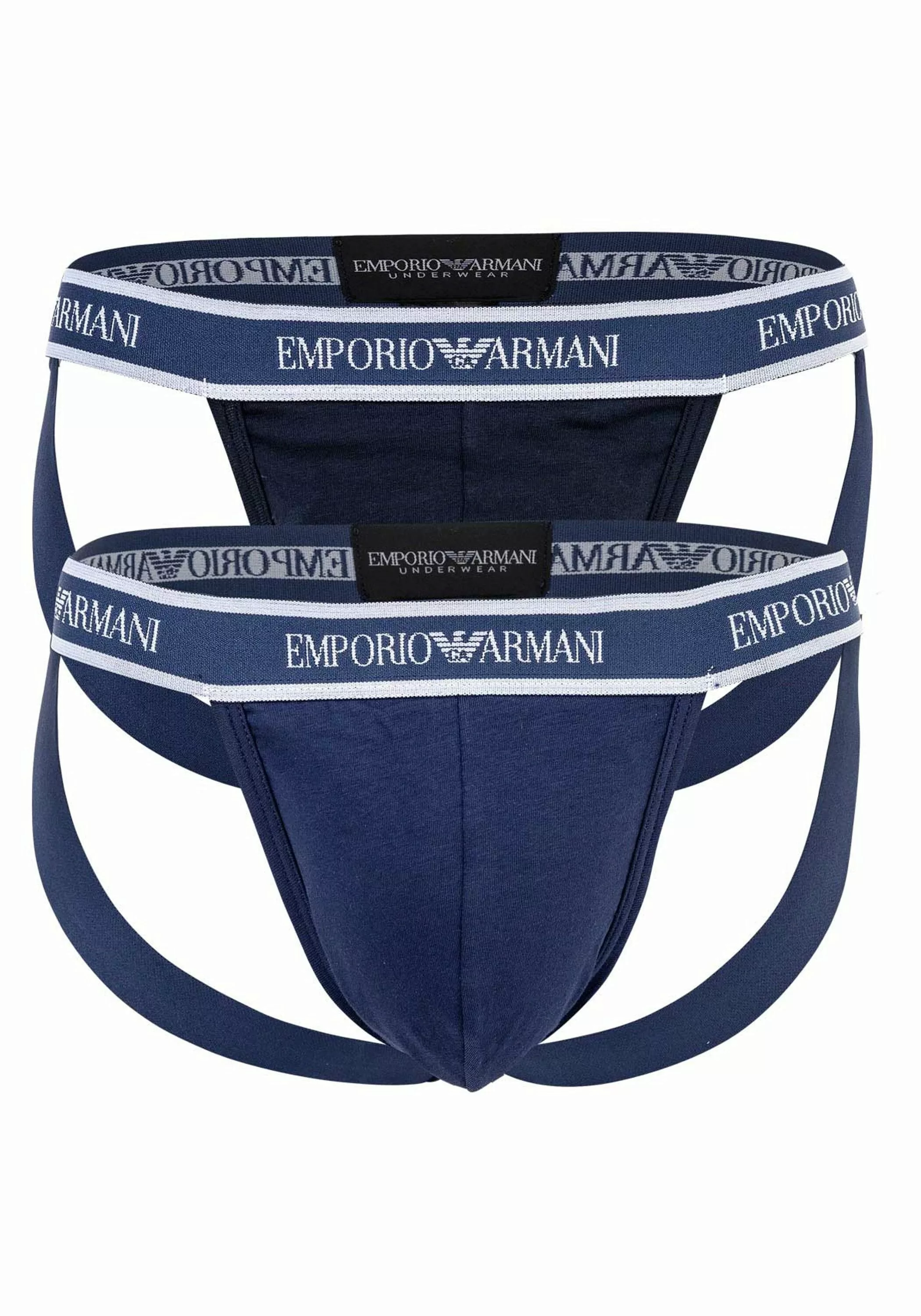 Emporio Armani String "Jockstrap 2er Pack" günstig online kaufen