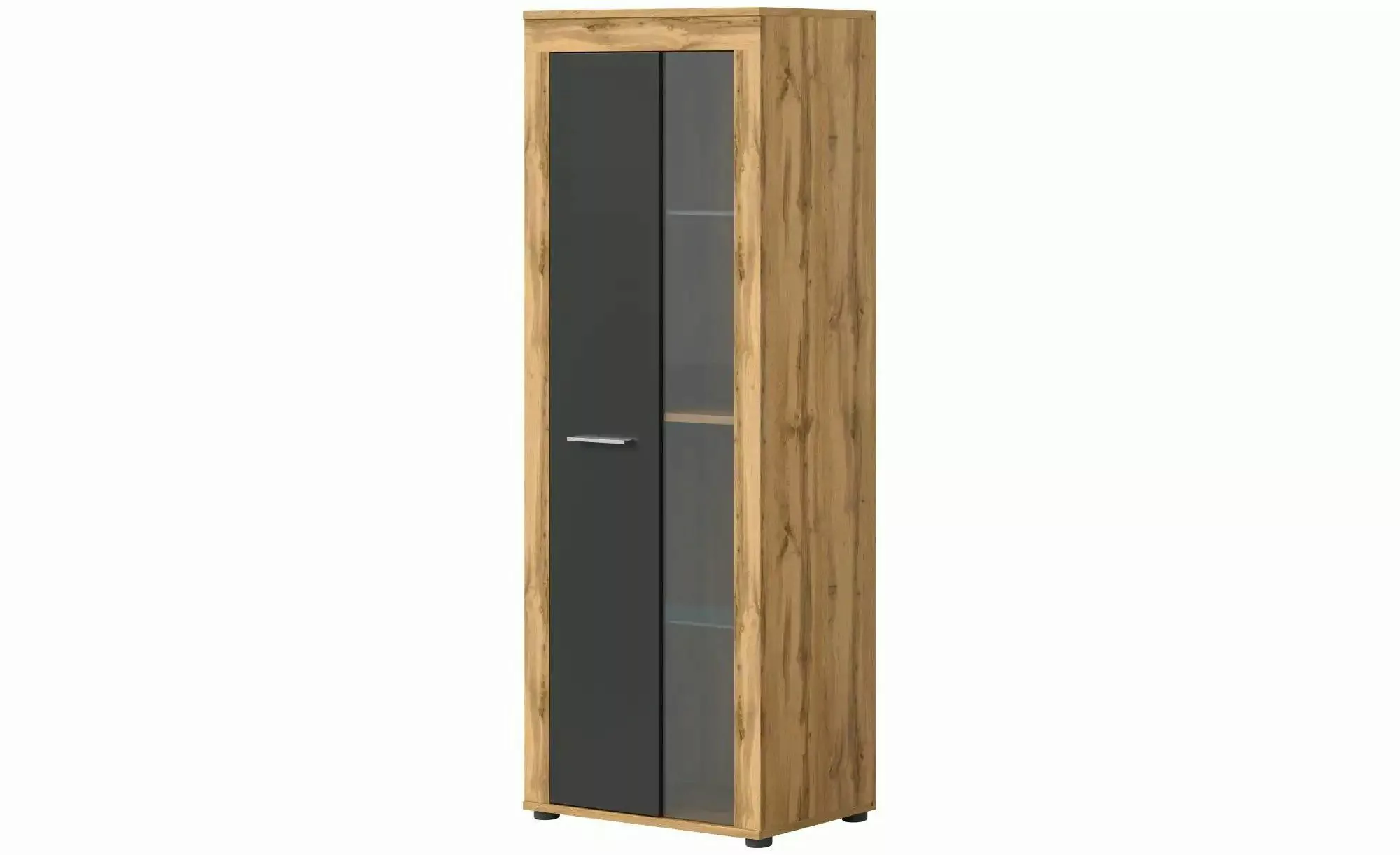 Vitrine  Bardenas ¦ holzfarben ¦ Maße (cm): B: 60 H: 159 Schränke > Vitrine günstig online kaufen