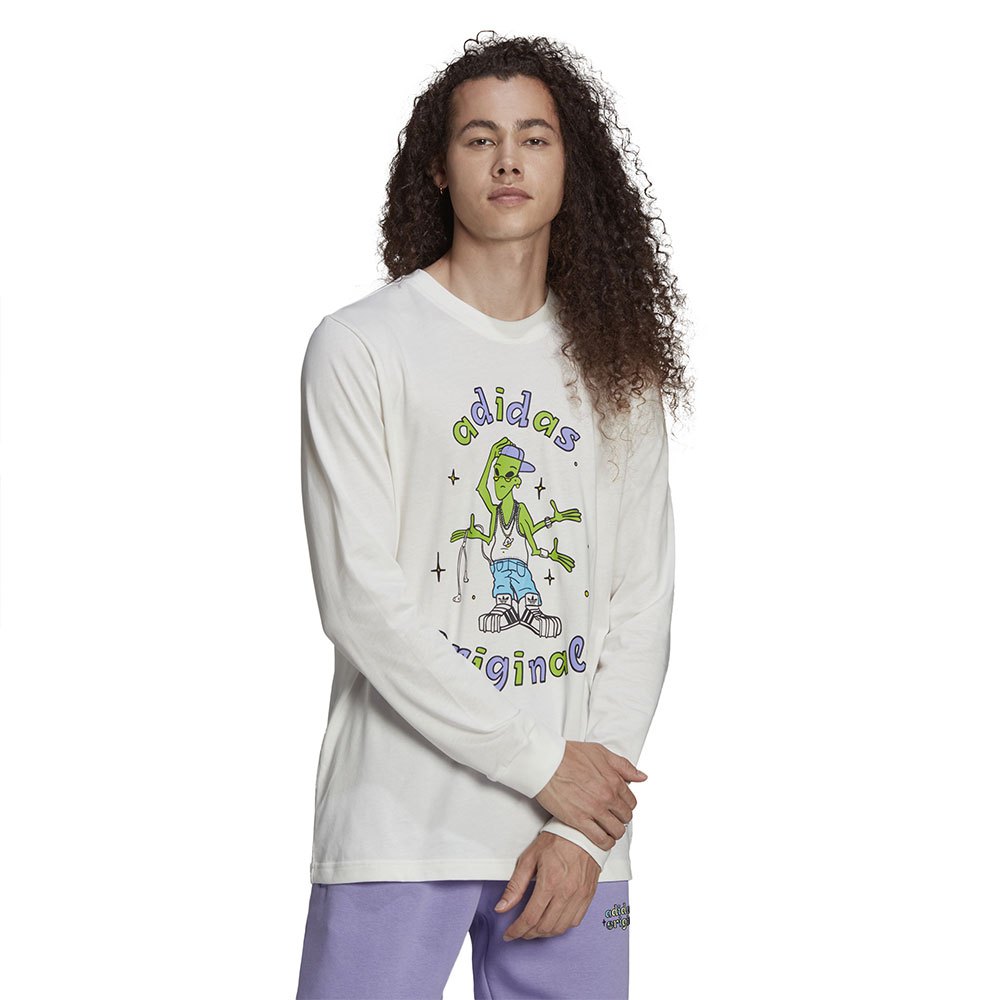 Adidas Originals Stokd Alien Langarm-t-shirt XS Core White günstig online kaufen