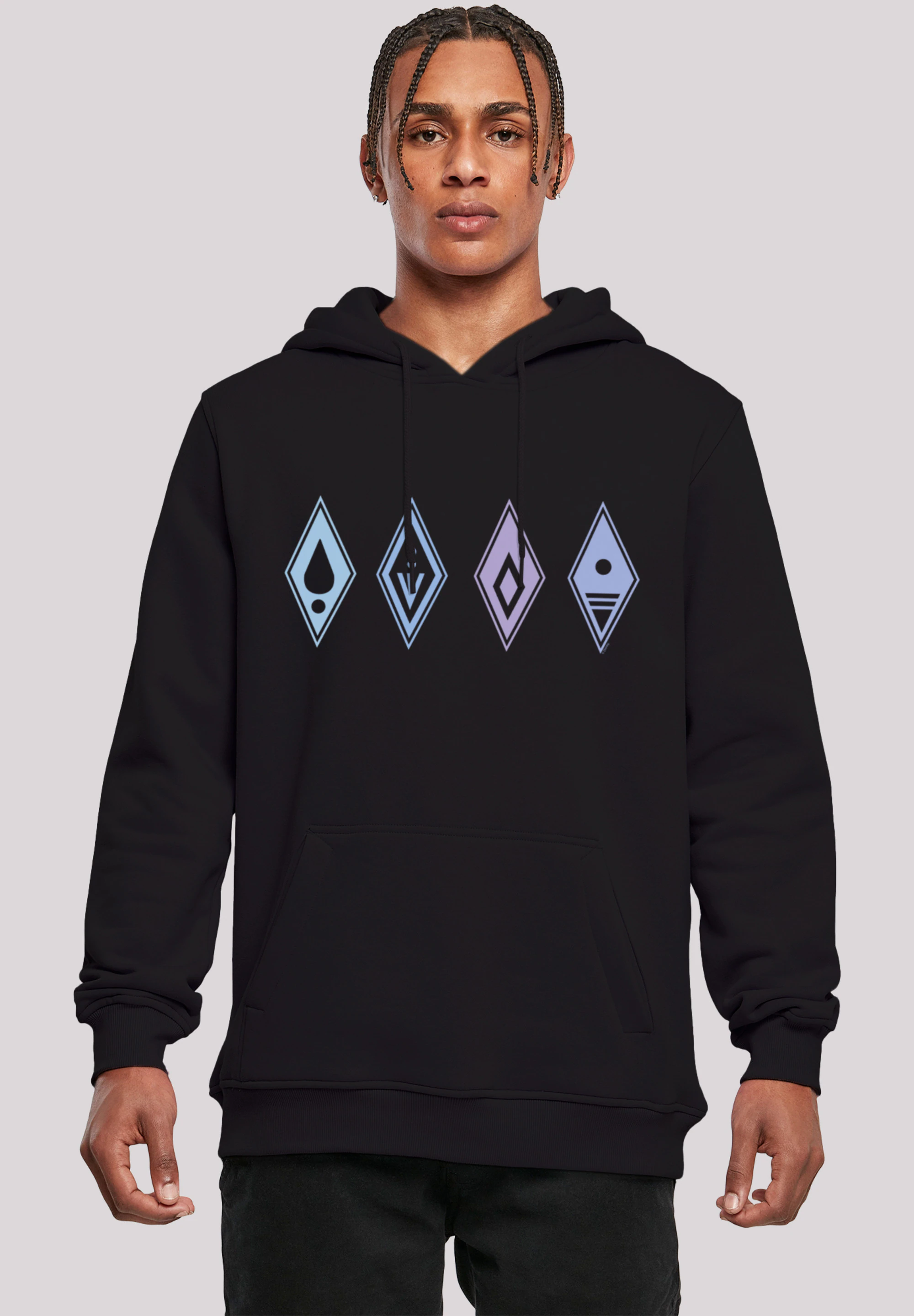 F4NT4STIC Kapuzenpullover "Disney Frozen Symbols", Print günstig online kaufen