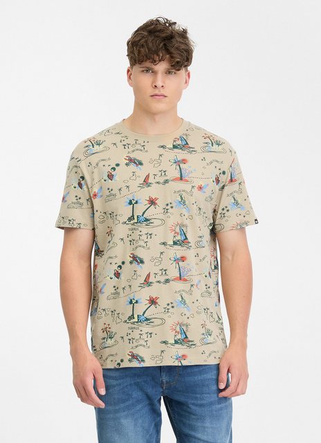 Ragwear Print-Shirt T-Shirt Herren Middos günstig online kaufen