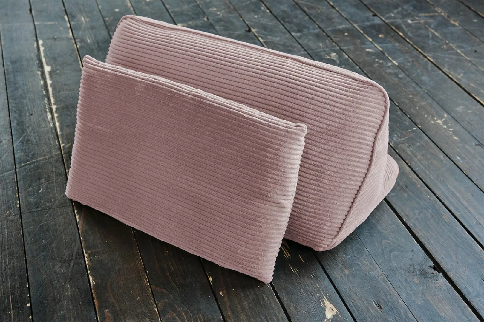 KAWOLA Rückenkissen WIOLO SOFT Cord rosa günstig online kaufen