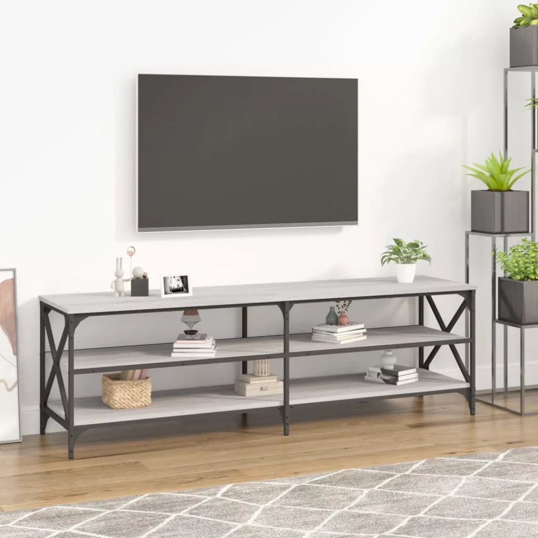 Vidaxl Tv-schrank Grau Sonoma 160x40x50 Cm Holzwerkstoff günstig online kaufen