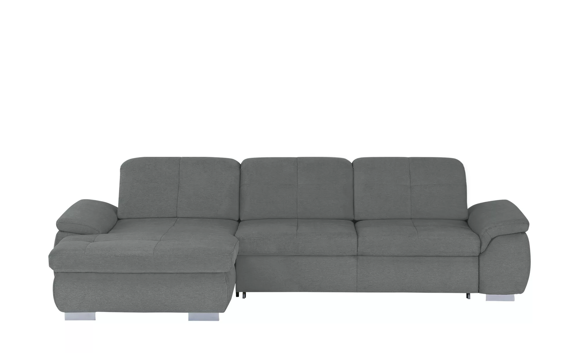 Ecksofa - grau - 83 cm - Polstermöbel > Sofas > Ecksofas - Möbel Kraft günstig online kaufen