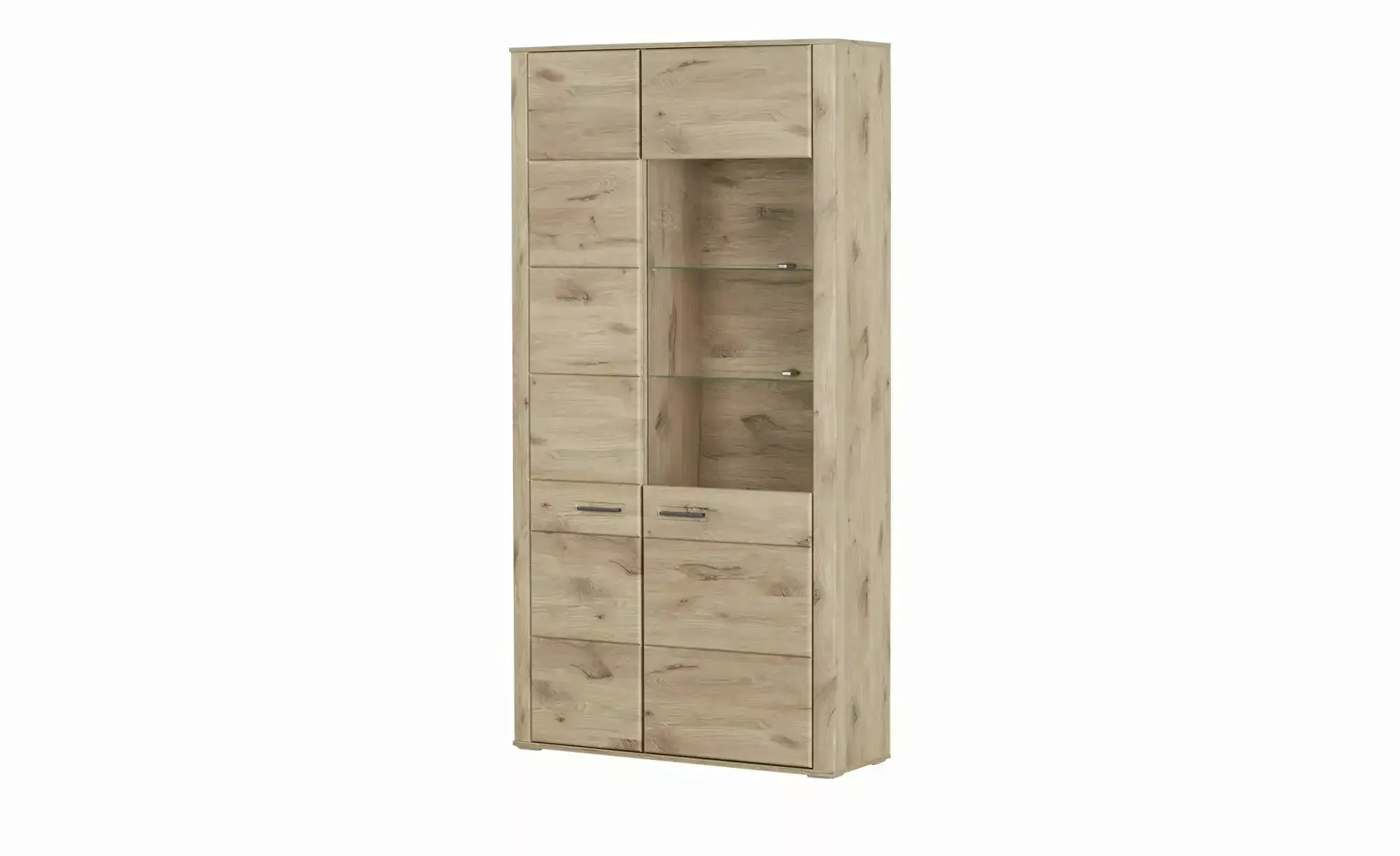 uno Vitrine  Lantis ¦ holzfarben ¦ Maße (cm): B: 107 H: 208 T: 38 Schränke günstig online kaufen