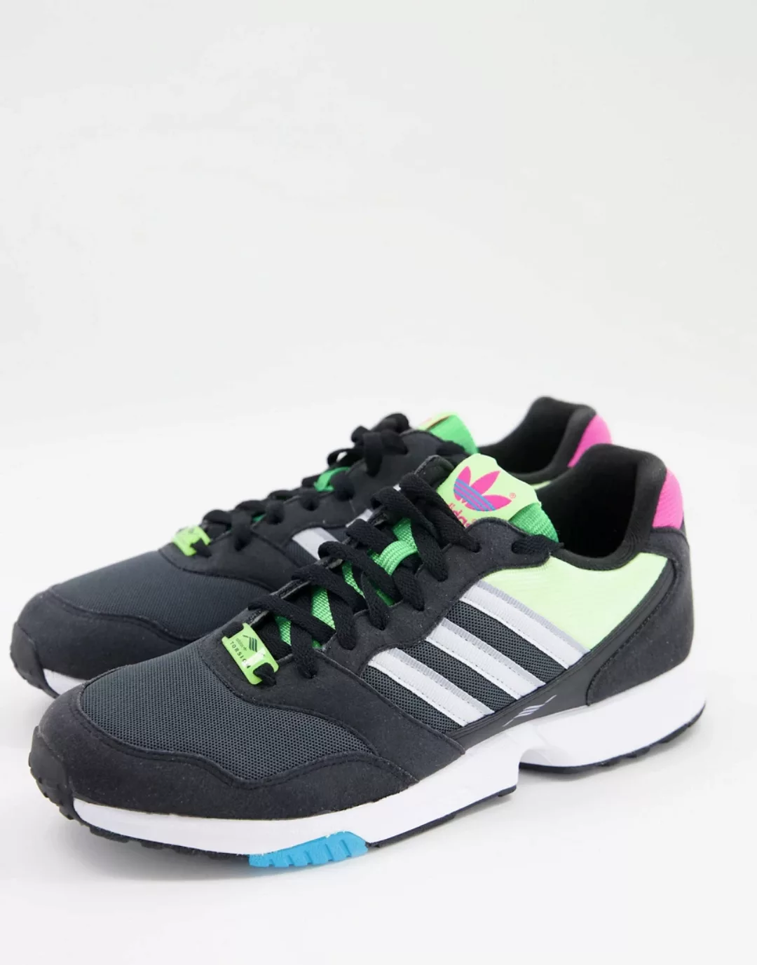 adidas Originals – ZX 1000C – Sneaker in Schwarz und Gelb günstig online kaufen