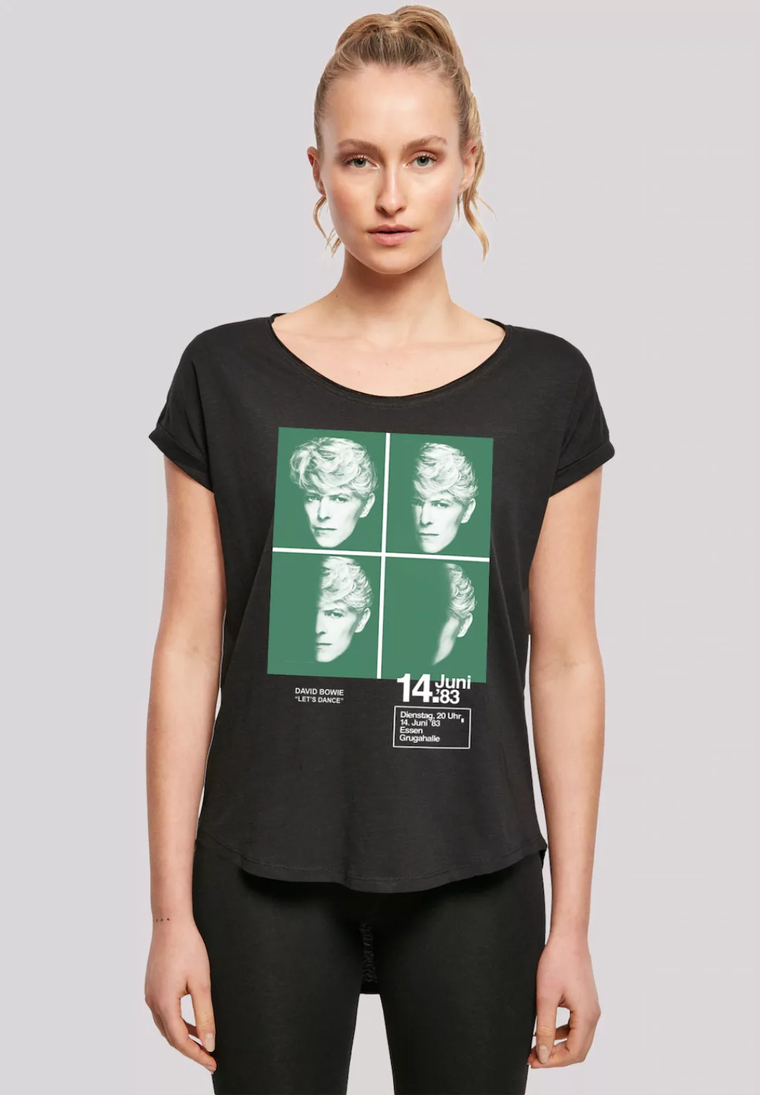 F4NT4STIC T-Shirt "David Bowie 1983 Concert Poster", Print günstig online kaufen