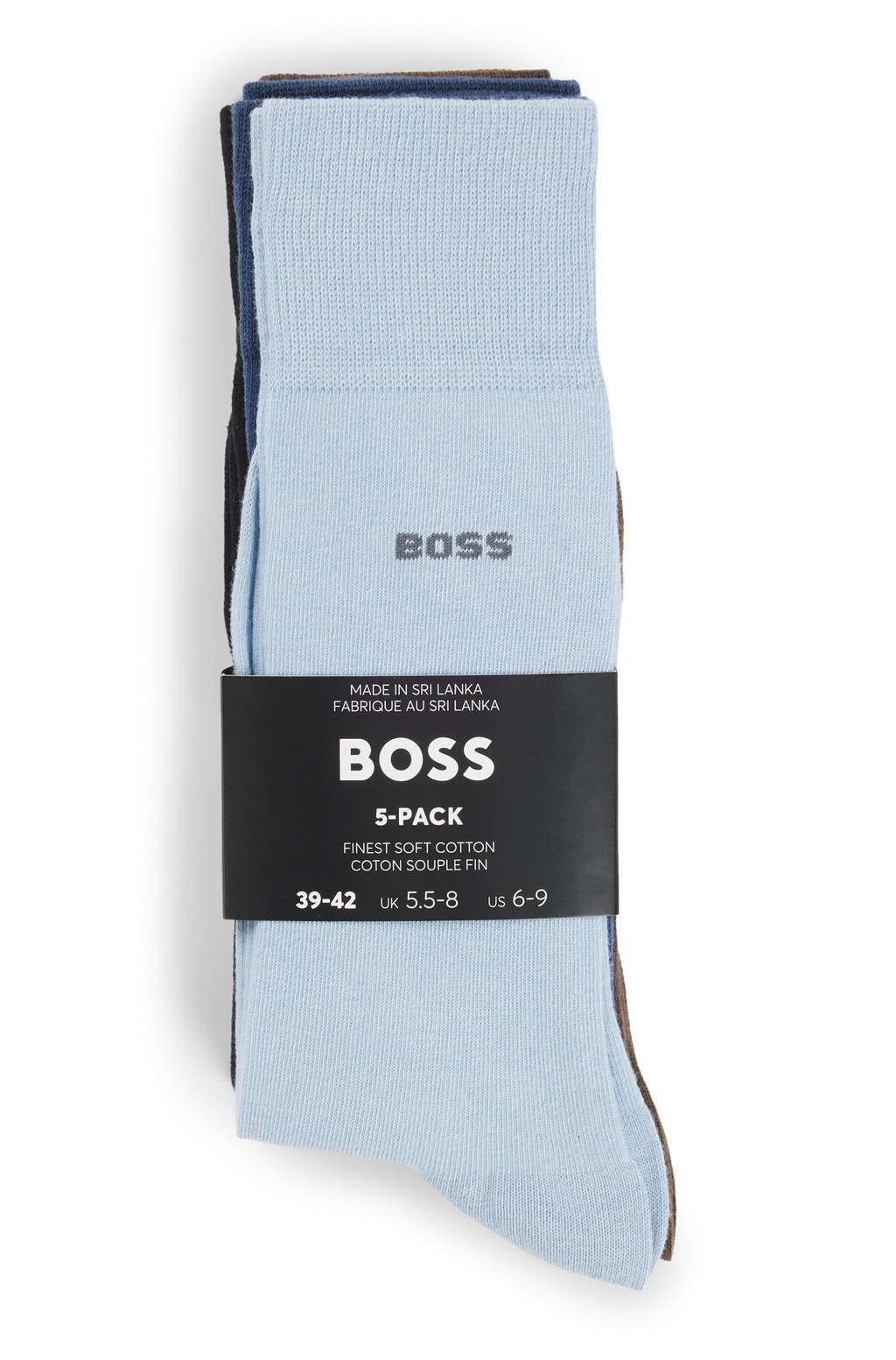 BOSS Businesssocken "5P RS Uni Col CC", (Packung, 5 Paar, 5er), mit BOSS Sc günstig online kaufen