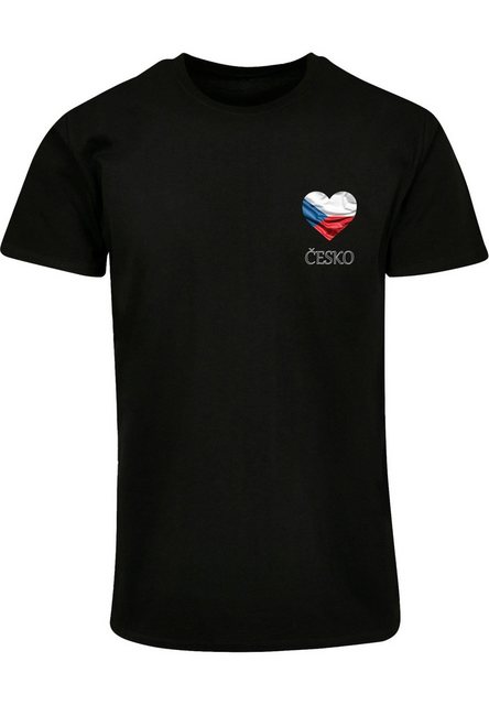 Merchcode T-Shirt Merchcode Merchcode Football - Czech T-shirt (1-tlg) günstig online kaufen