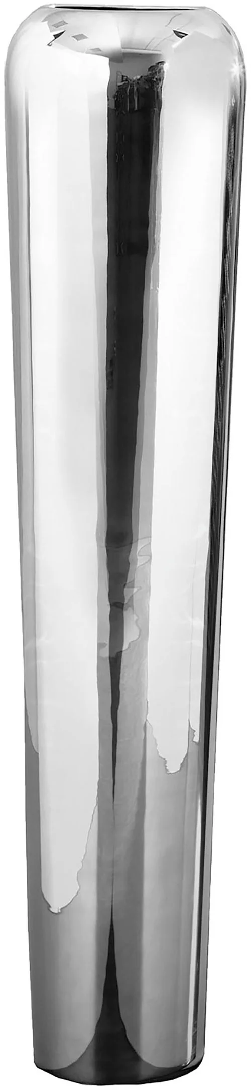 Fink Dekovase "TUTZI", (1 St.), Vase aus Metall, vernickelt, Bodenvase günstig online kaufen