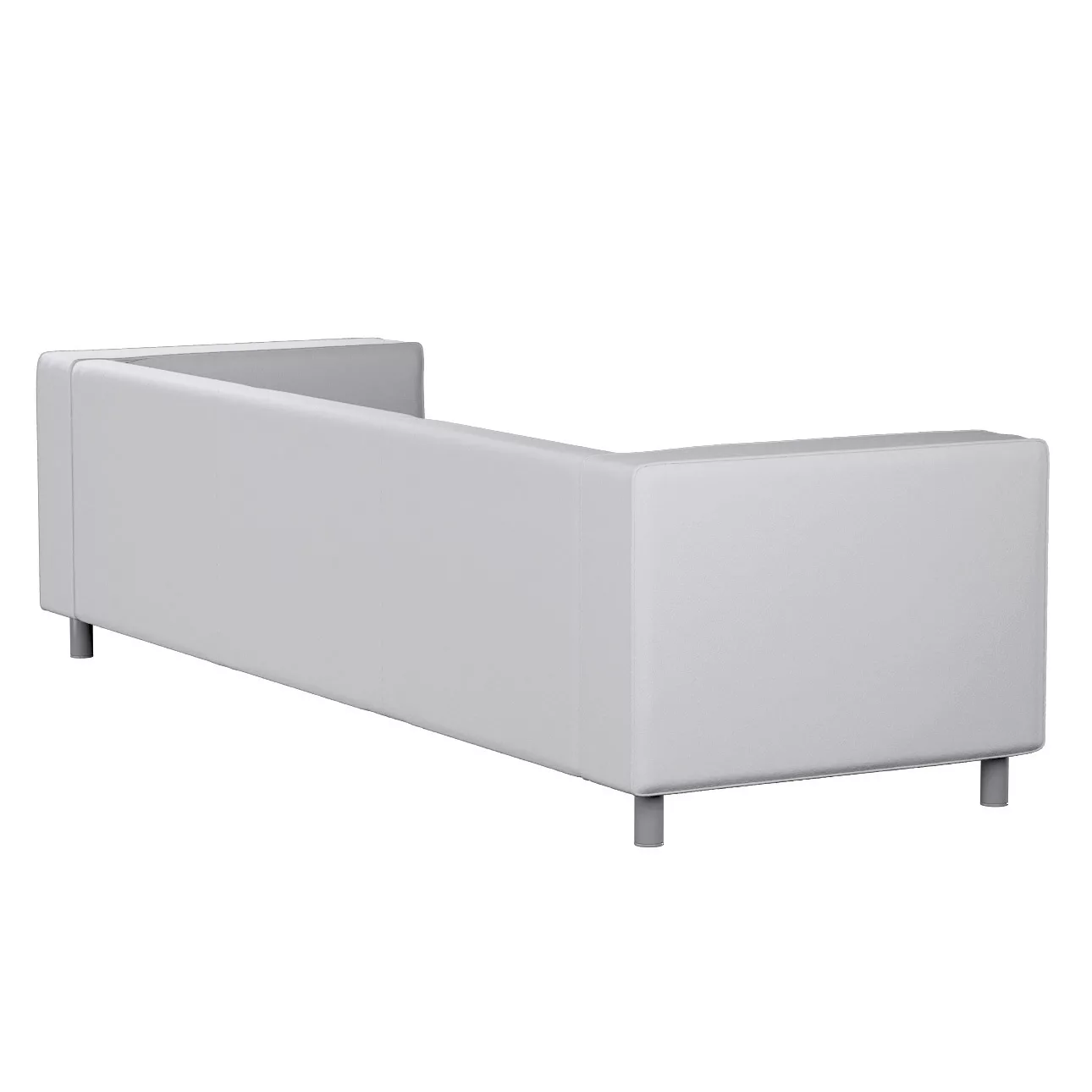 Bezug für Klippan 4-Sitzer Sofa, weiß, Bezug für Klippan 4-Sitzer, Bouclé ( günstig online kaufen