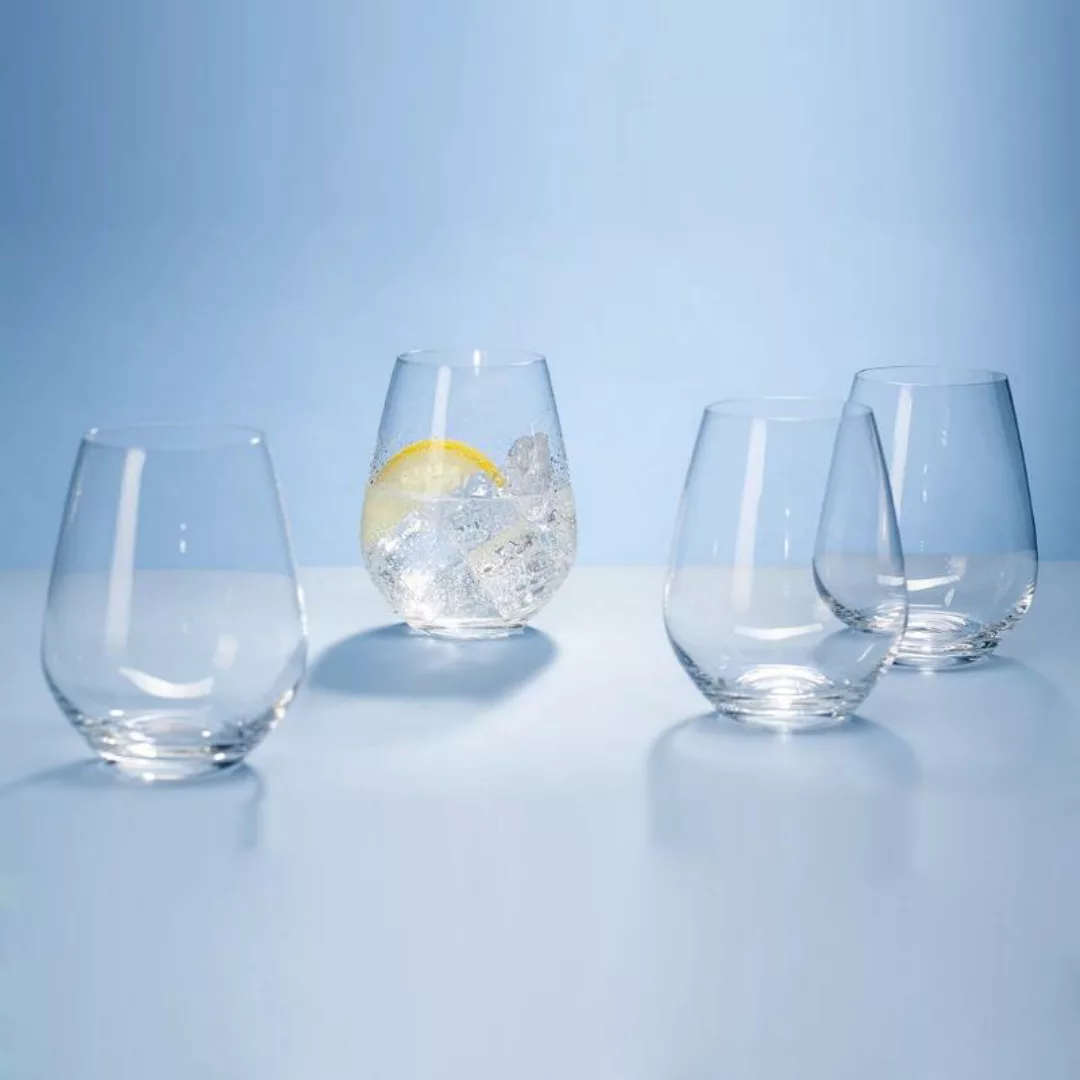 Villeroy & Boch Ovid Kristallglas Wasserglas Set 4-tlg. 0,42 L / h: 109 mm günstig online kaufen