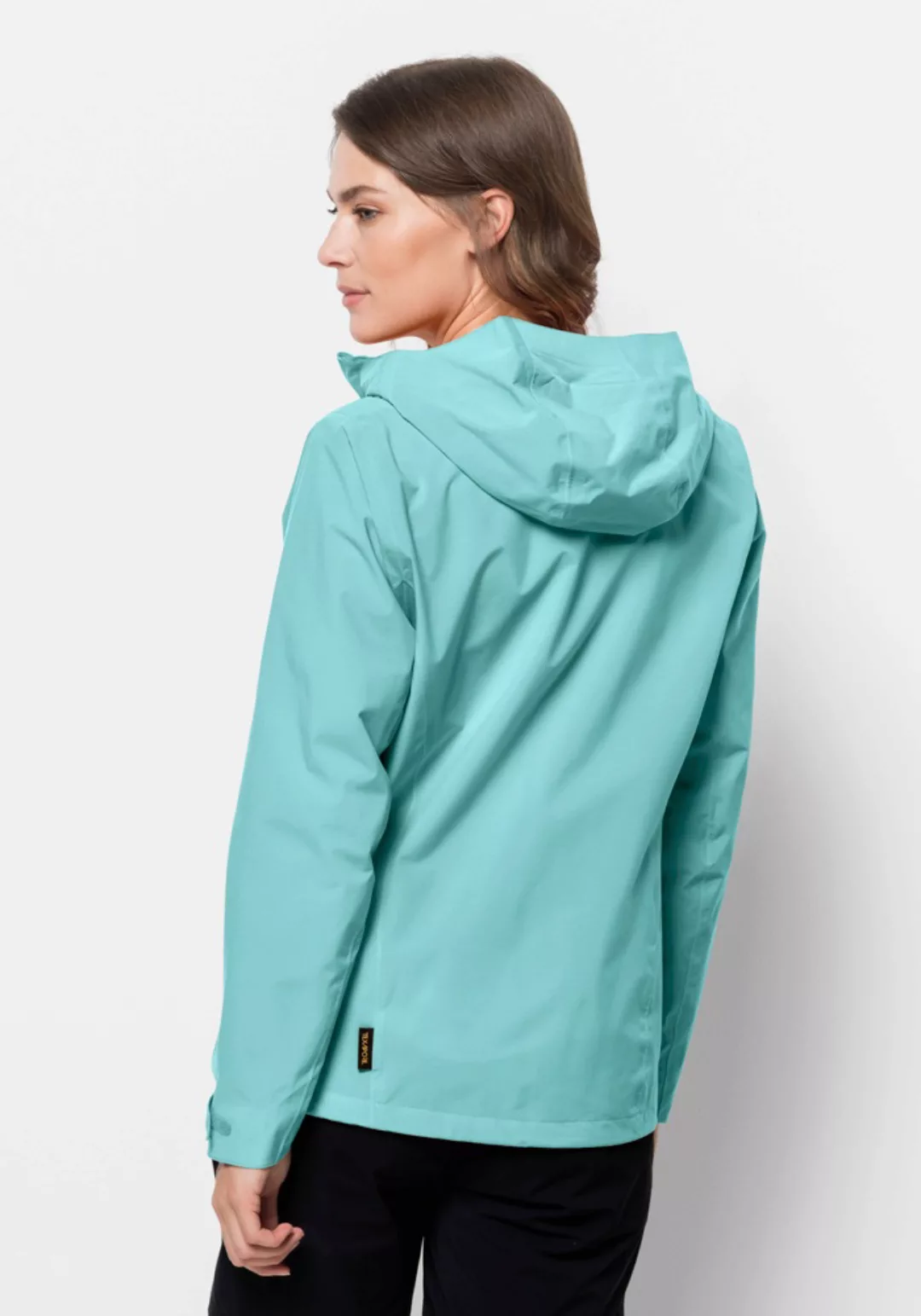 Jack Wolfskin Outdoorjacke "PACK & GO SHELL W", mit Kapuze günstig online kaufen