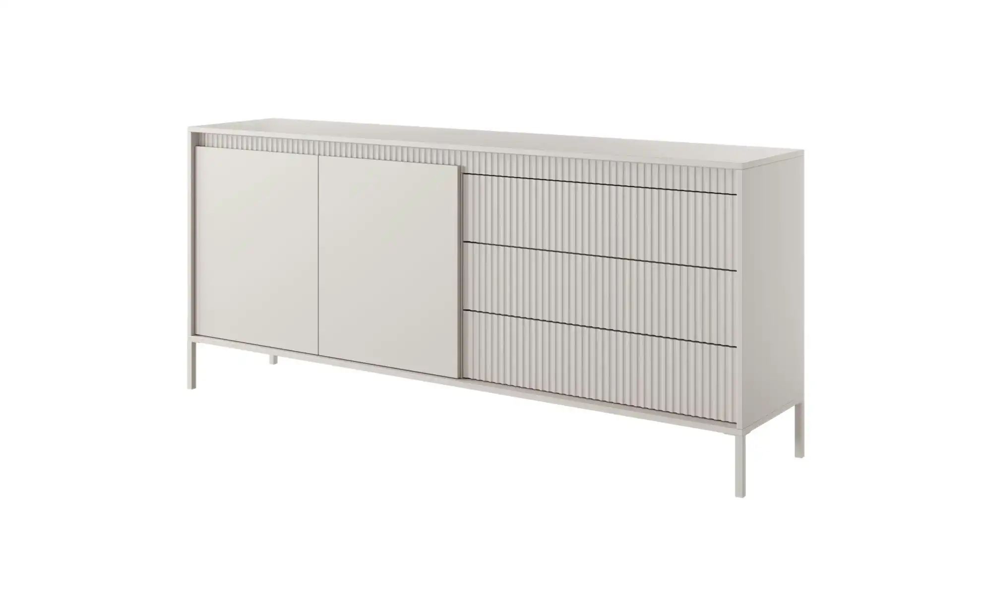 Sideboard   ¦ beige ¦ Maße (cm): B: 39 H: 81 Kommoden & Sideboards > Sidebo günstig online kaufen