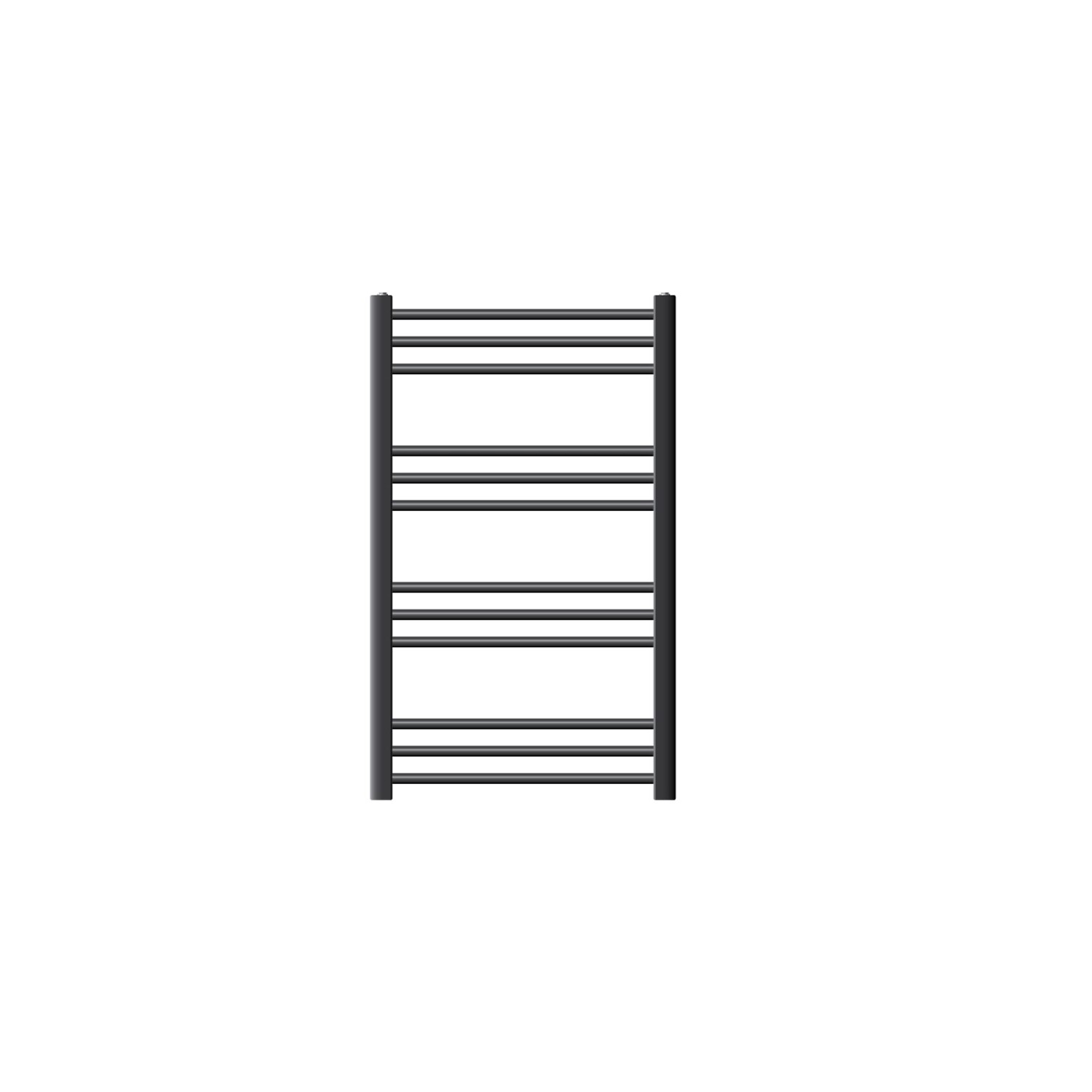 LuxeBath Badheizkörper Sahara 600 x 800 mm Anthrazit Gerade Seitenanschluß günstig online kaufen