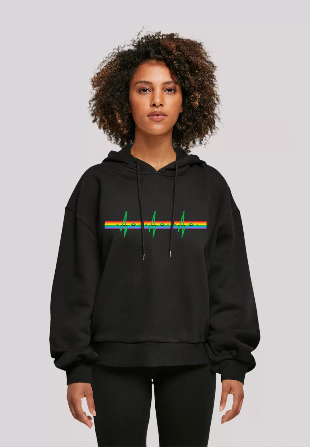 F4NT4STIC Kapuzenpullover "Pink Floyd Prism Heartbeat", Print günstig online kaufen