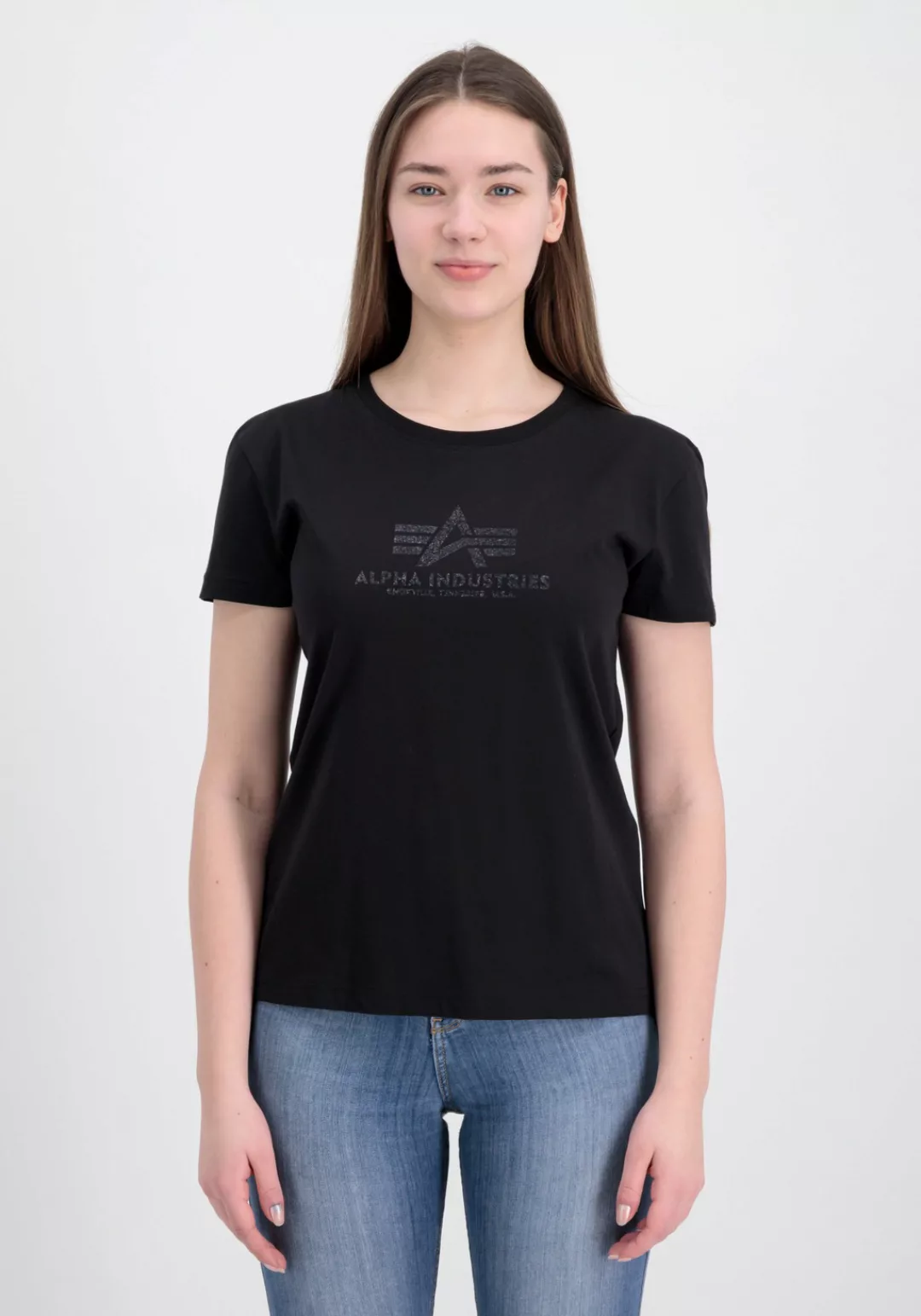 Alpha Industries T-Shirt "ALPHA INDUSTRIES Women - T-Shirts New Basic T G W günstig online kaufen