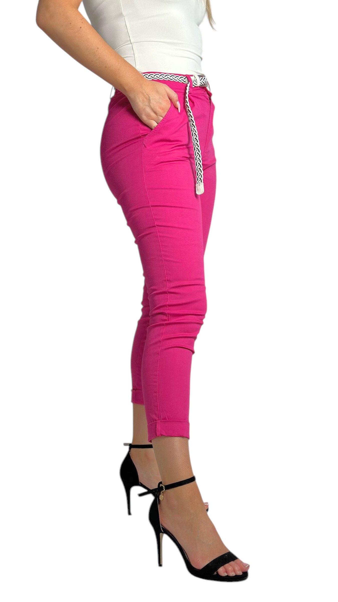 Mississhop Chinohose Damen Hose Baumwolle Hose günstig online kaufen