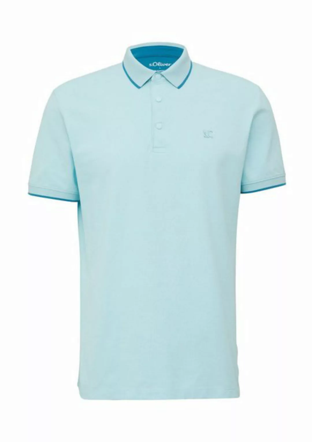 s.Oliver Poloshirt Kragen, Knopfleiste, kurzarm günstig online kaufen