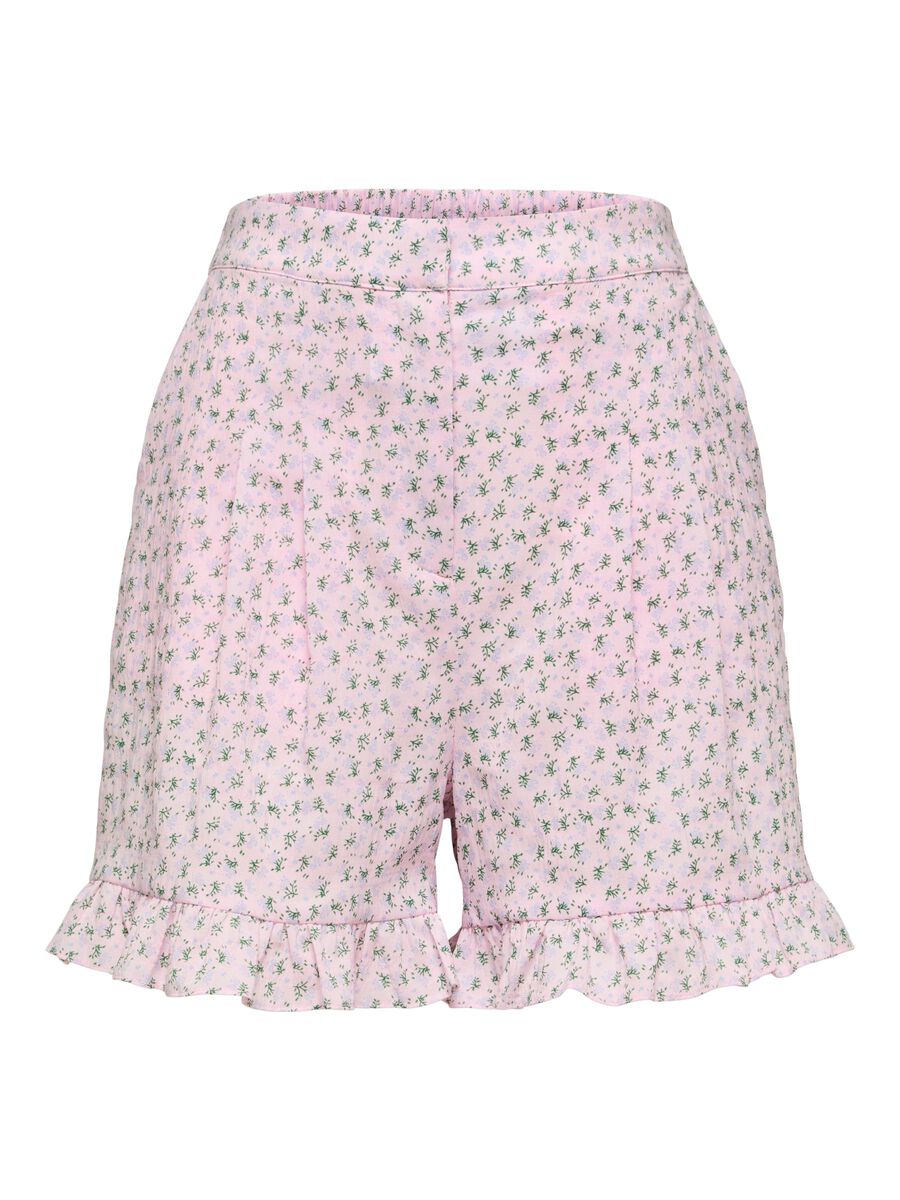 SELECTED Gerüschte Shorts Damen Pink günstig online kaufen