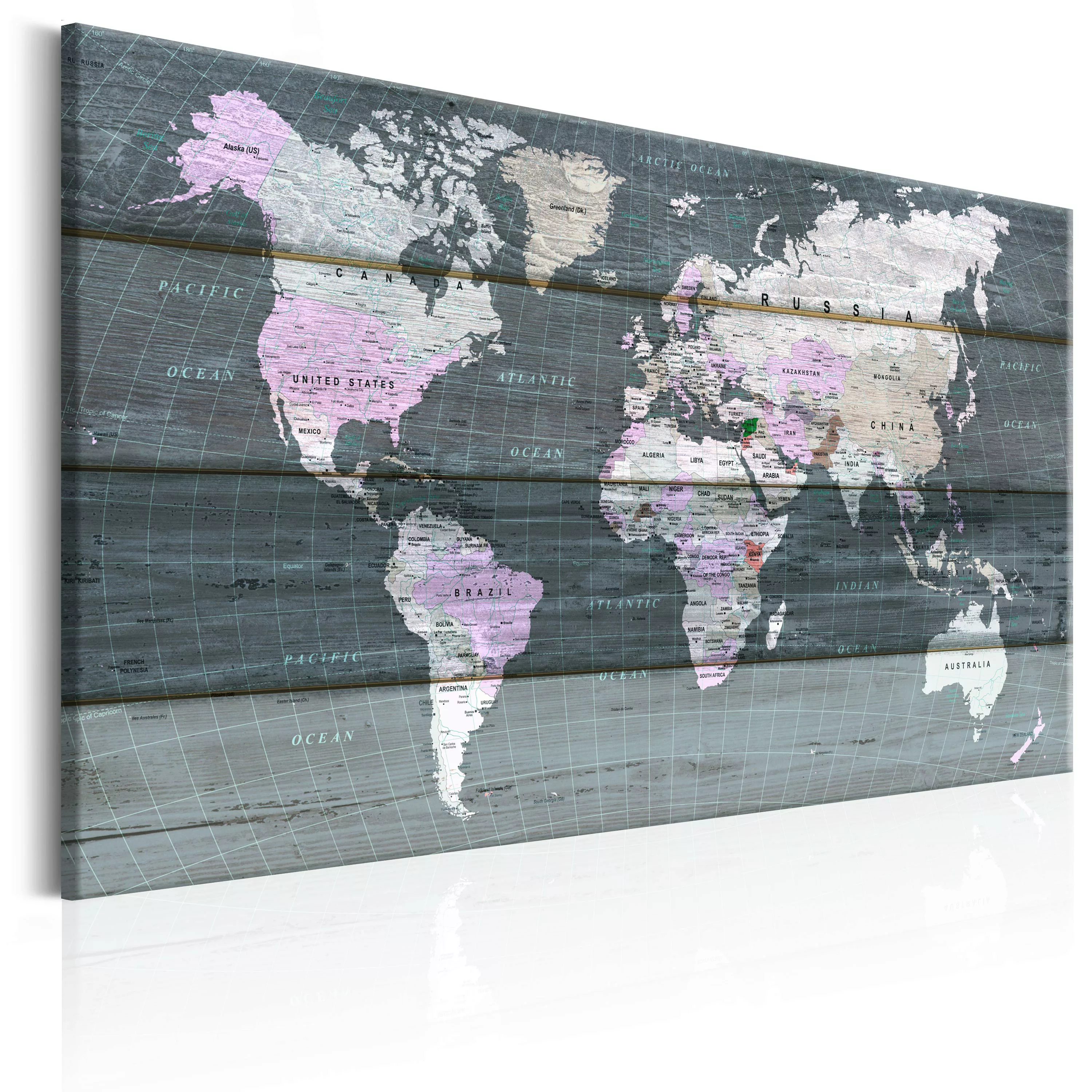 Wandbild - Roam Across The World günstig online kaufen