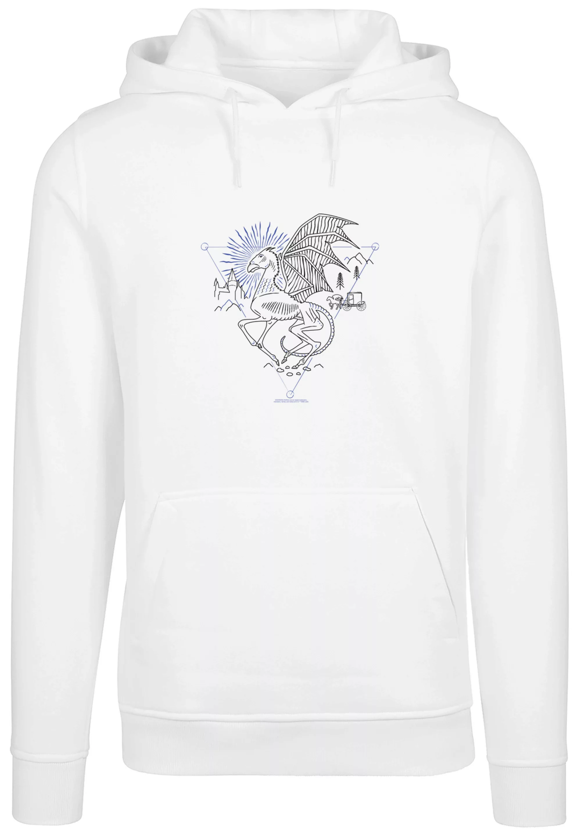 F4NT4STIC Kapuzenpullover "Harry Potter Thestral Line Art", Print günstig online kaufen