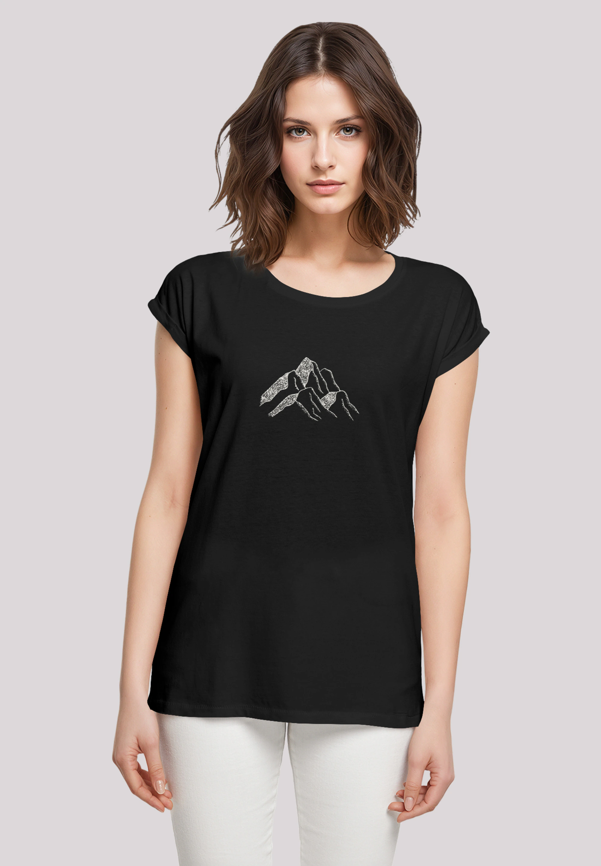 F4NT4STIC T-Shirt "Mountain Berge Natur V2", Premium Qualität günstig online kaufen