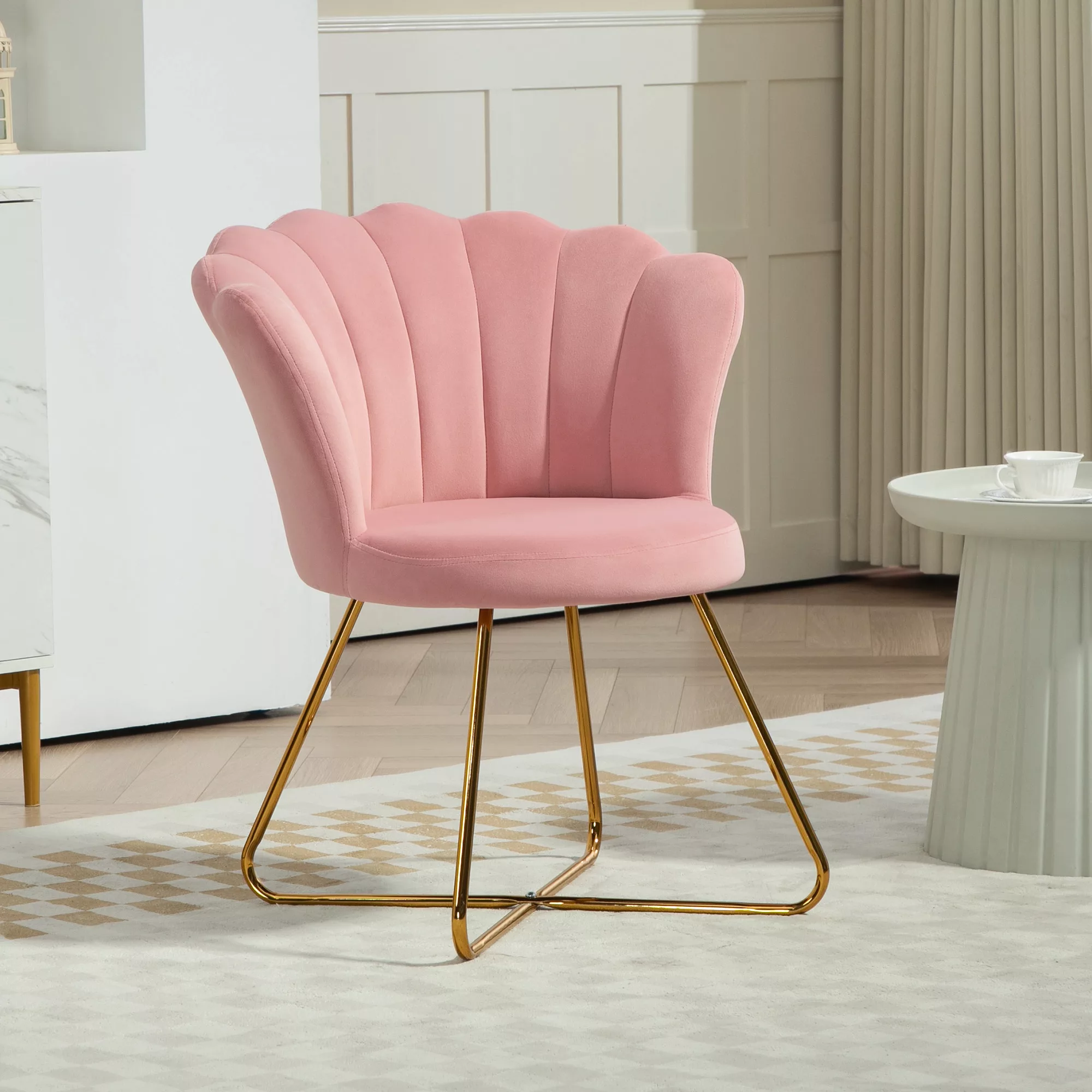 HOMCOM Sessel Loungesessel mit Armlehnen, Metallbeine, Relaxsessel mit Rück günstig online kaufen