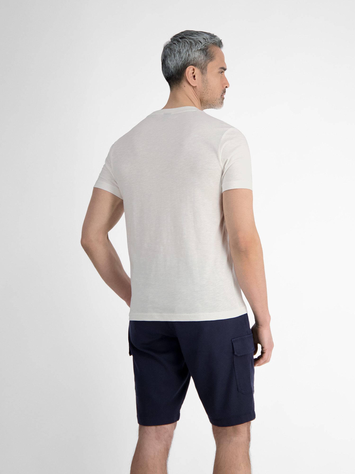 LERROS T-Shirt "LERROS Herren T-Shirt mit sommerlichem Brustprint" günstig online kaufen