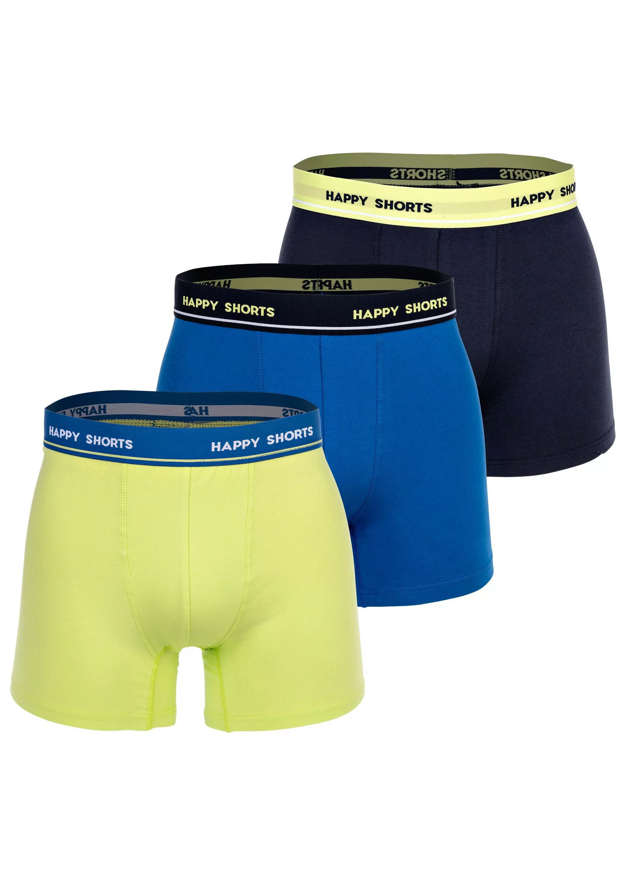 HAPPY SHORTS Boxershorts "Boxershort 3er Pack" günstig online kaufen