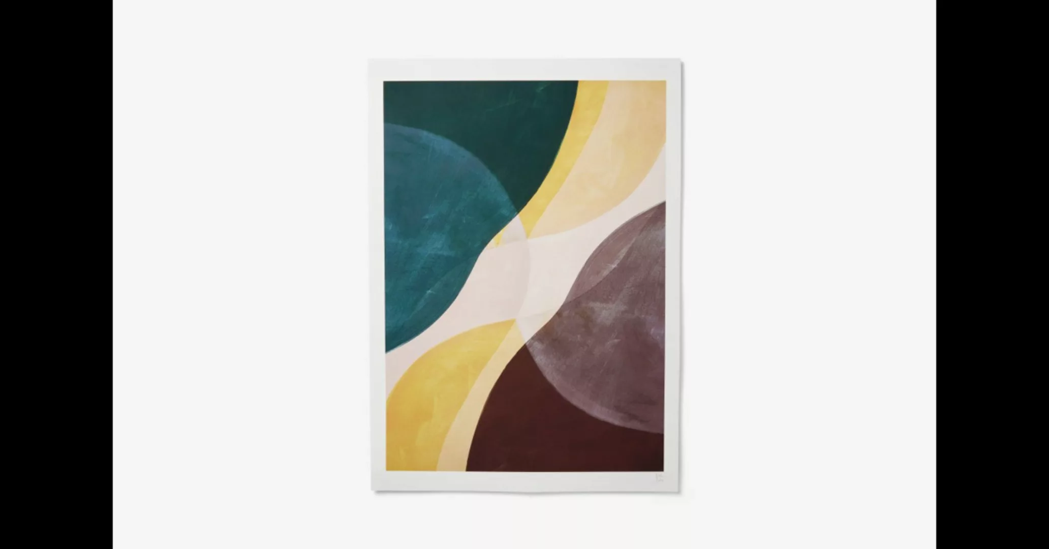 Yellow Flow von Berit Mogensen Lopez (100 x 70 cm) - MADE.com günstig online kaufen