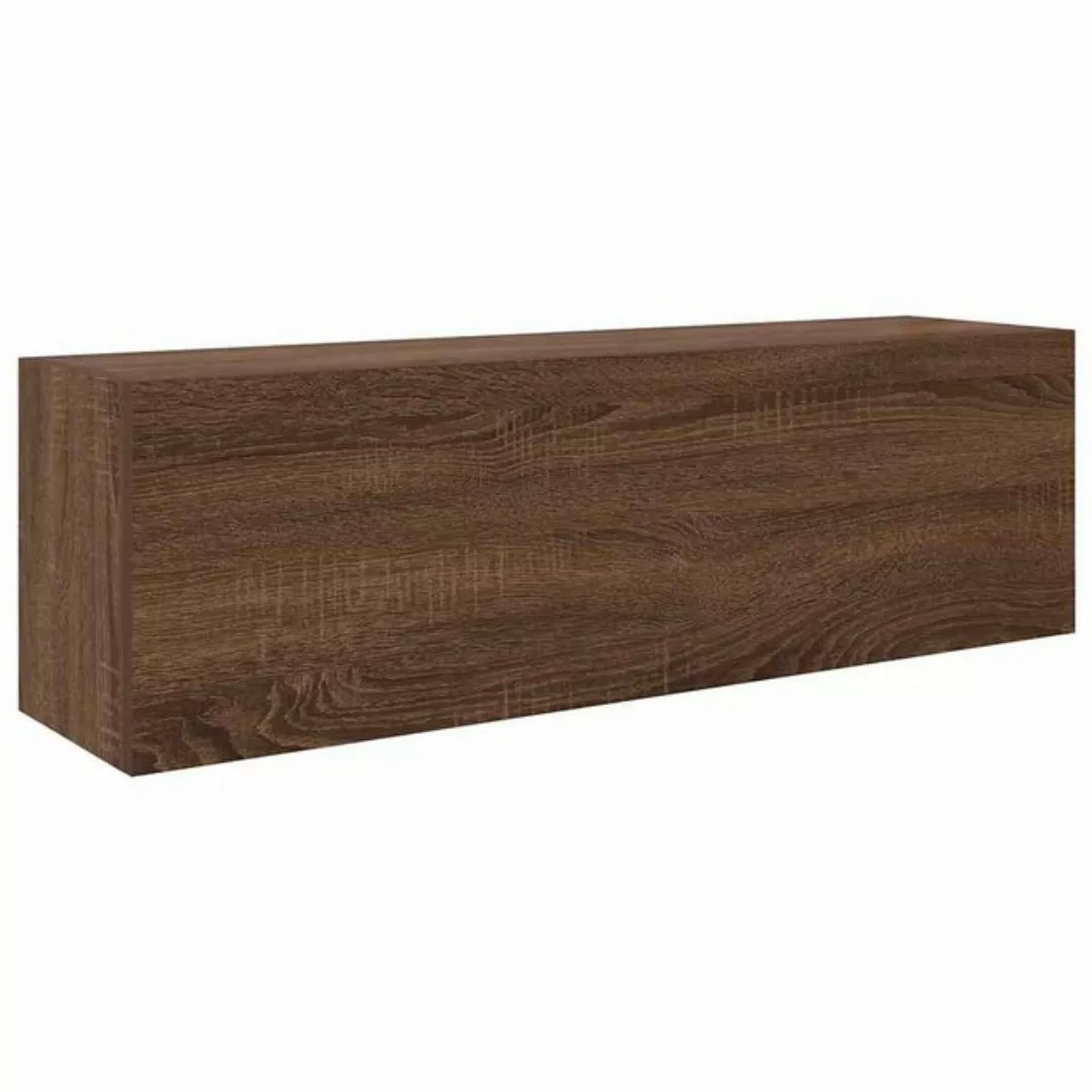 vidaXL Badezimmerspiegelschrank Bad-Wandschrank Braun Eichen-Optik 100x25x3 günstig online kaufen