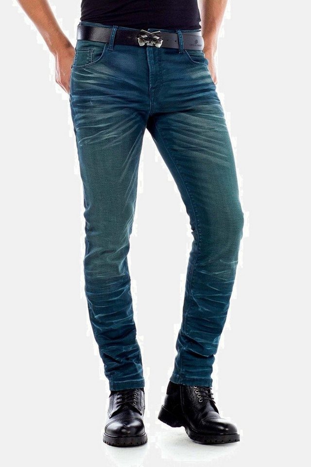 Cipo & Baxx Slim-fit-Jeans Jeans im 5-Pocket Style, CD-492 günstig online kaufen