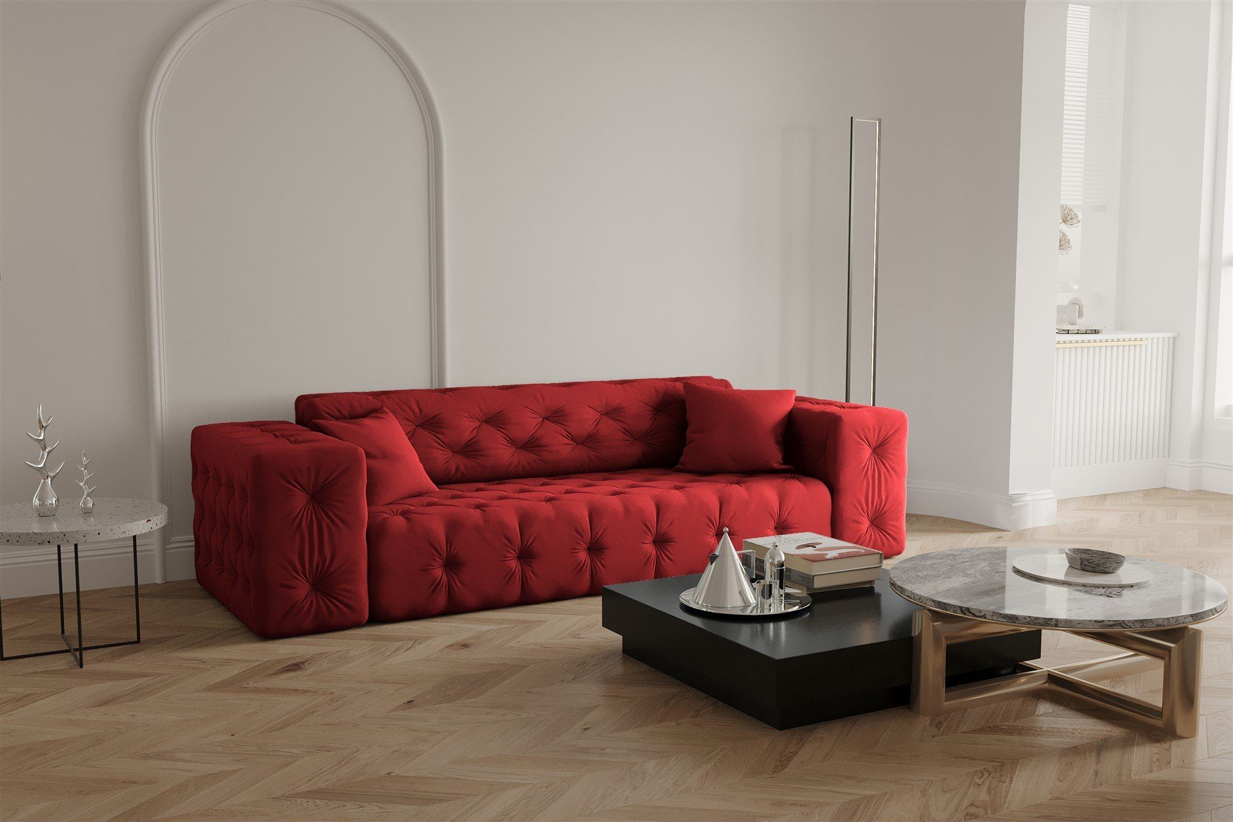 Fun Möbel Sofa Sofa Designersofa CHANTAL günstig online kaufen