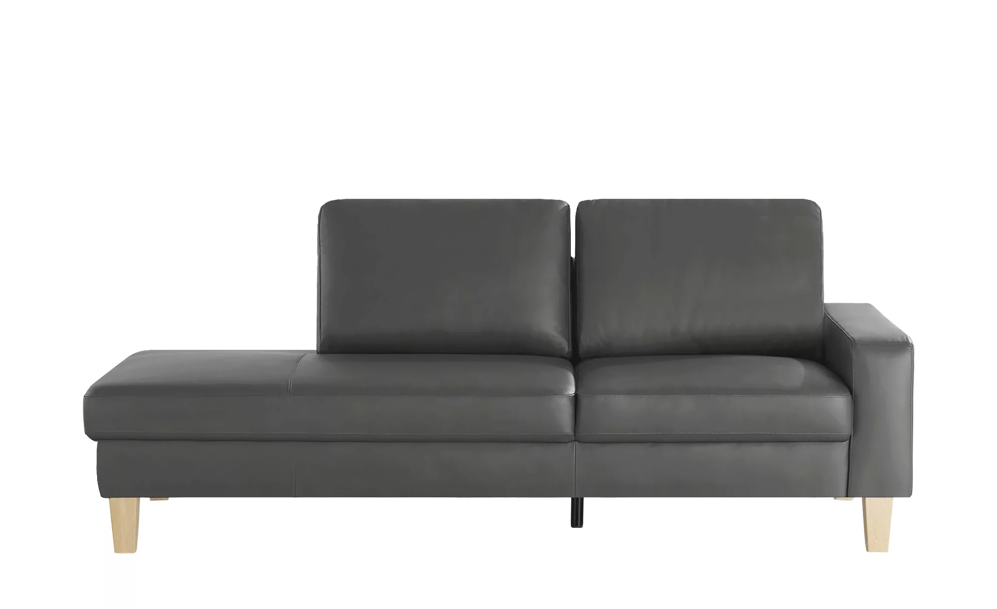 Recamiere  Bena - grau - 213 cm - 86 cm - 97 cm - Polstermöbel > Sofas > Ei günstig online kaufen