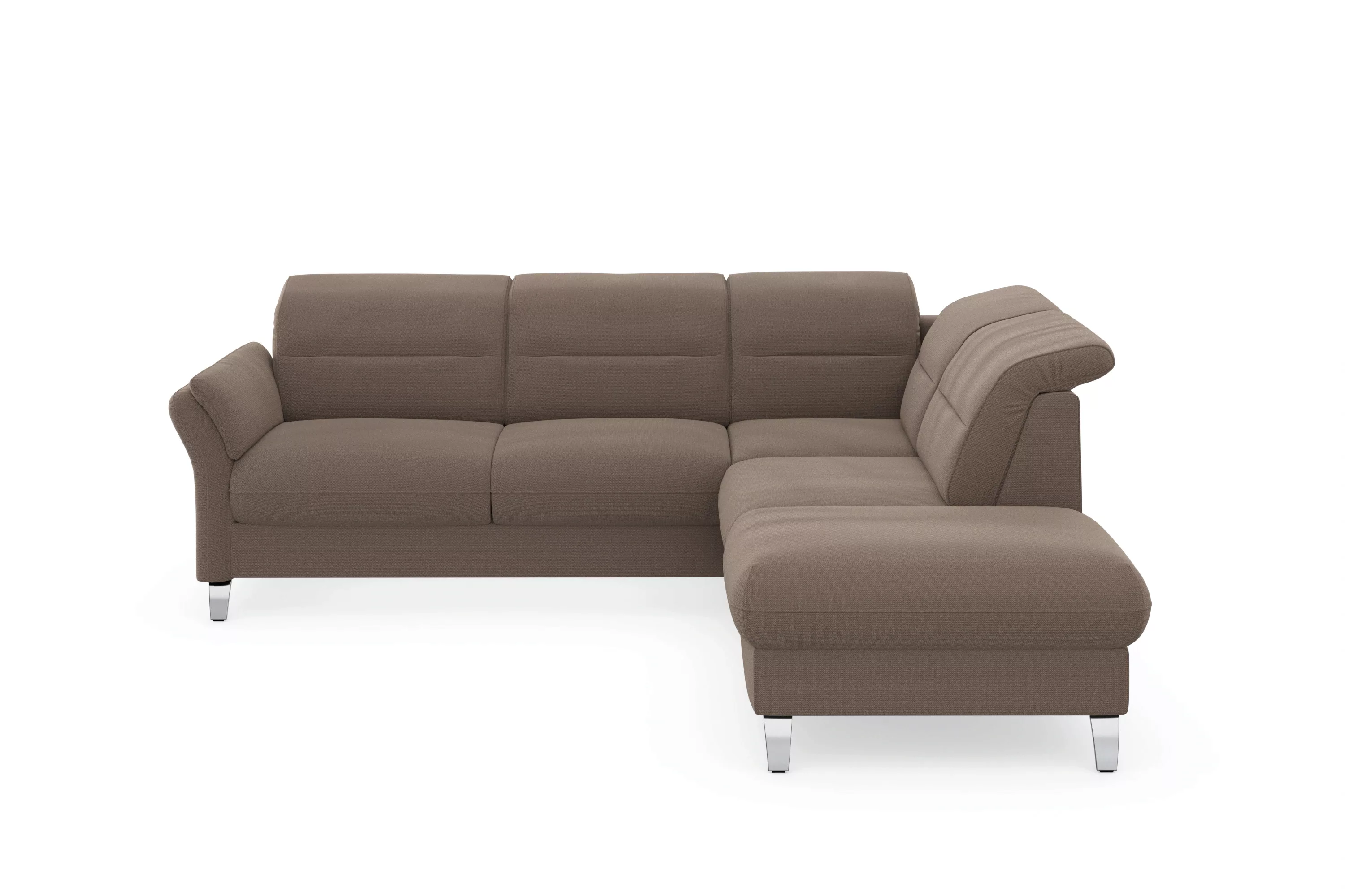 sit&more Ecksofa Grenoble L-Form mit Federkern, wahlweise mit Bettfunktion, günstig online kaufen