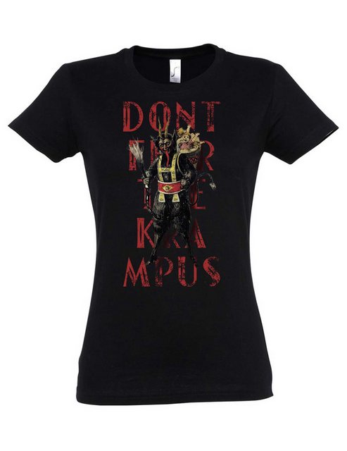 Urban Backwoods Print-Shirt Don’t Fear The Krampus Damen T-Shirt Österreich günstig online kaufen